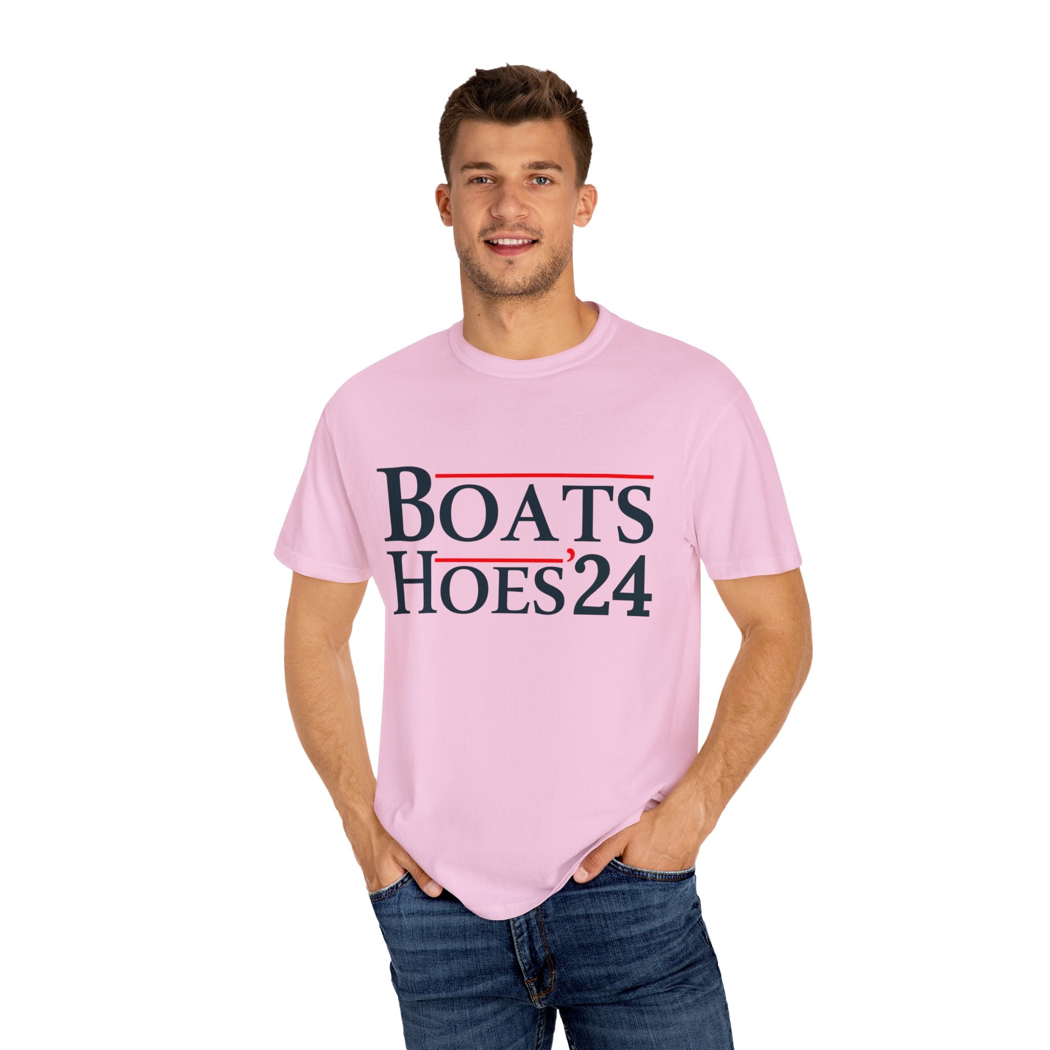 UNIDAZE Boats and Hoes 2024 T-Shirt, Funny Election Shirt, Trendy Election Day 24 Tee, Patriotic Shirt, Election Lover Gift Tee, Fun Stepbrother Tee Printify 4th of july gift boating shirt boats and hoes boats and hoes 2024 catalina wine mixer Cotton Crew neck cute birthday gift DTG fourth of july shirt fourth of july tee funny boating shirt Men's Clothing Oversized patriotic shirt patriotic sweatshirt step brothers shirt T-shirts TikTok Unisex Women's Clothing