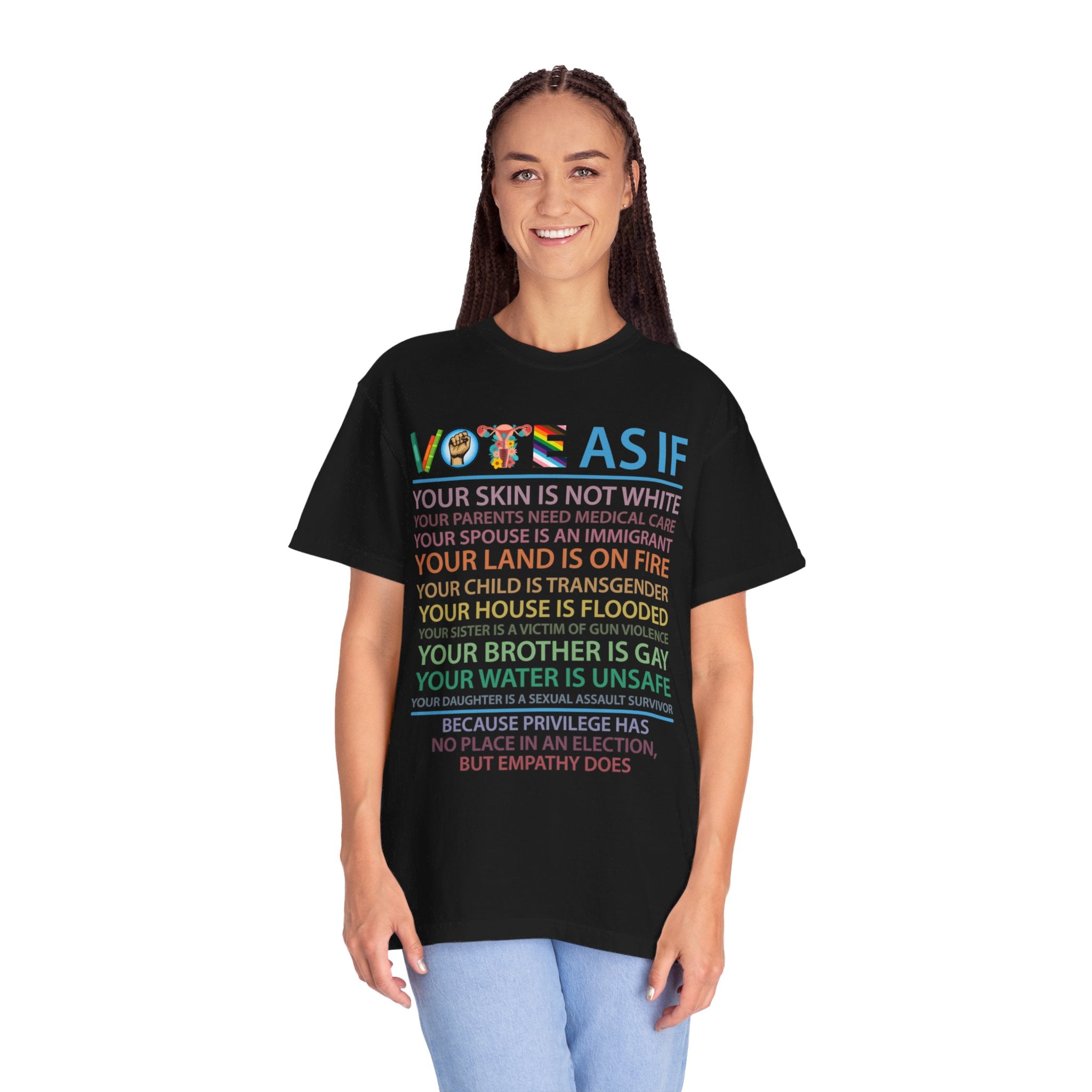 Vote As If Shirt, Custom Register Tee, Election Shirt, Voter T-Shirt, Voting Tee, Vote Gift, Equality Shirt, Pro Choice Shirt, Roe v Wade Shirt