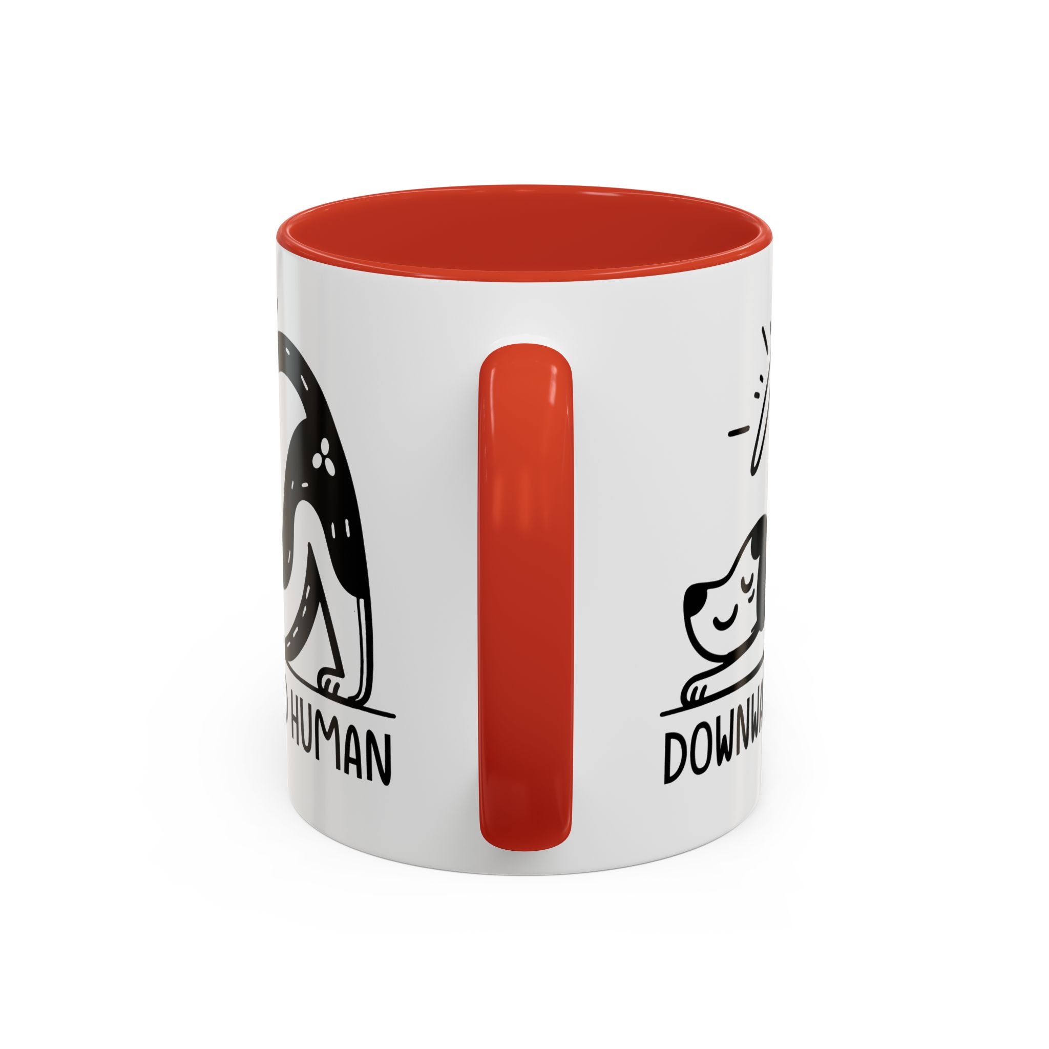 Downward Human Yoga Dog Coffee Mug, Dog Yoga Mug, Dog Owner Gifts, Funny Meditation Gifts, Yogi Pet Owner Gift, Yoga Coffee Mug