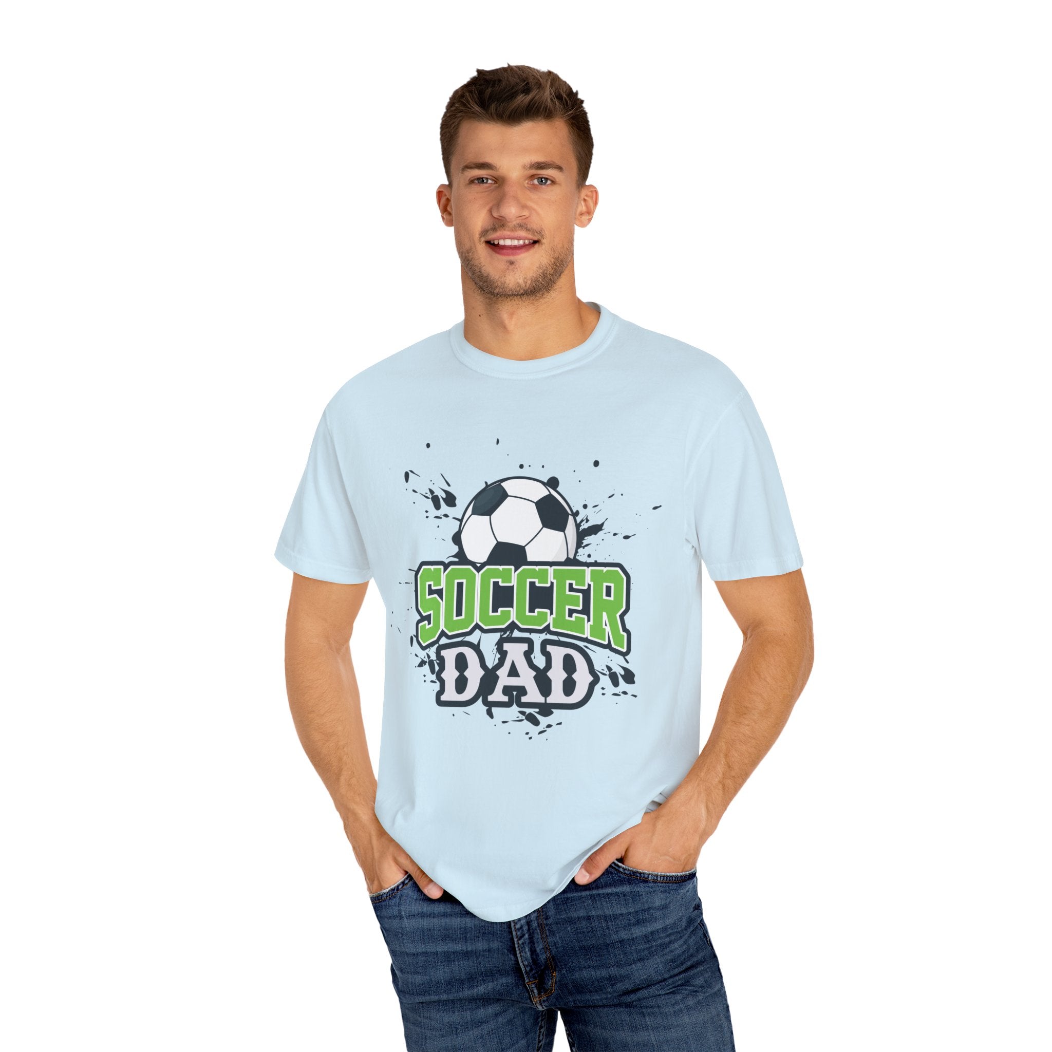 Soccer Dad Shirt, Soccer Dad Gift Tee, Disteressed Design Soccer Dad Tshirt, Sports Dad Gift Idea, Soccer Lover Gift, Game Day Sweatshirt, Soccer Fan Gift