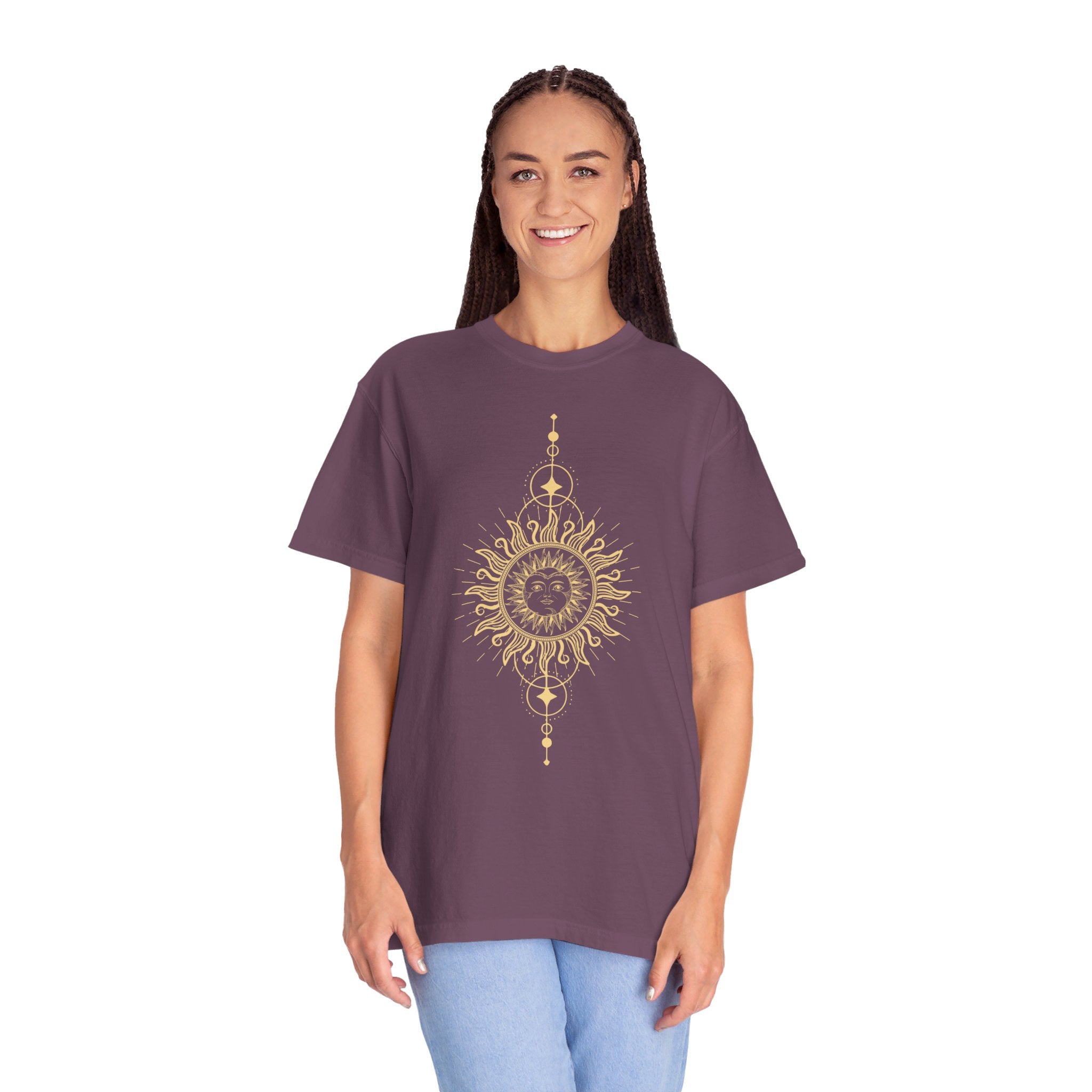 Stars Shirt, Celestial Shirt, Minimalist Shirt, Sun & Moon Shirt, Cute Moon Shirt, Astrology Shirt, Astronomy Shirt, Astrology Gifts