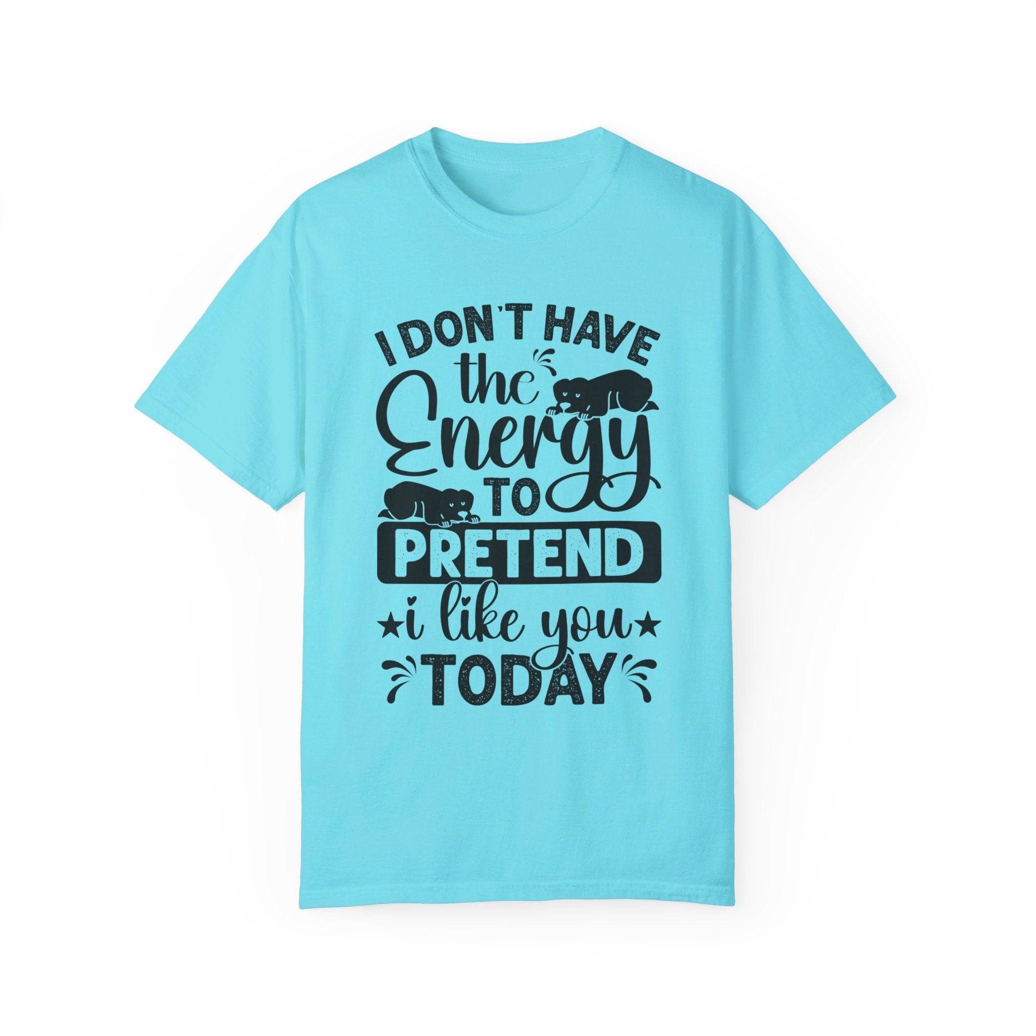 I Don't Have The Energy To Pretend I Like You Today Shirt, Funny Sarcastic Shirt, Sarcastic Quote Shirt, Sarcastic Shirt, Funny Women's Tee