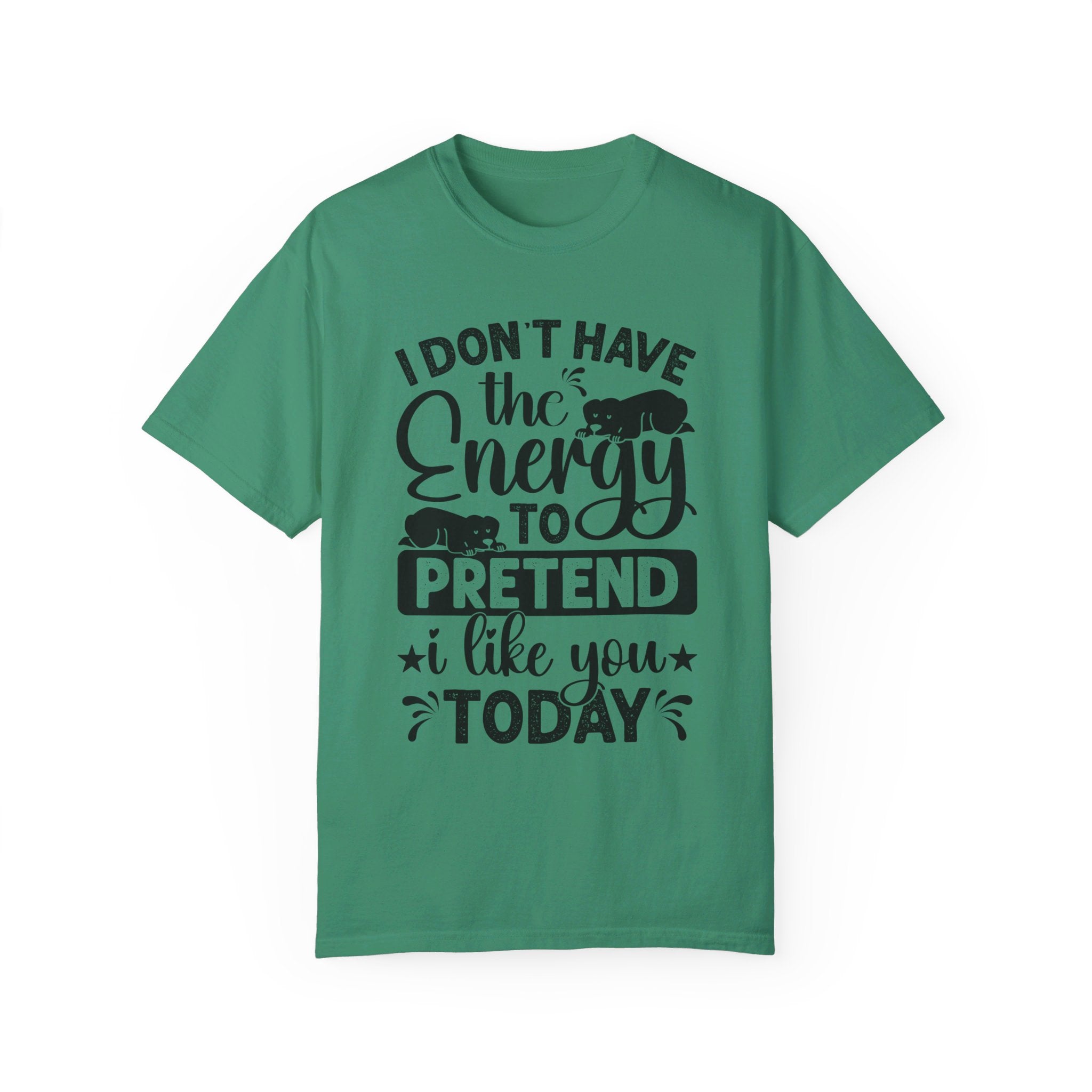 I Don't Have The Energy To Pretend I Like You Today Shirt, Funny Sarcastic Shirt, Sarcastic Quote Shirt, Sarcastic Shirt, Funny Women's Tee