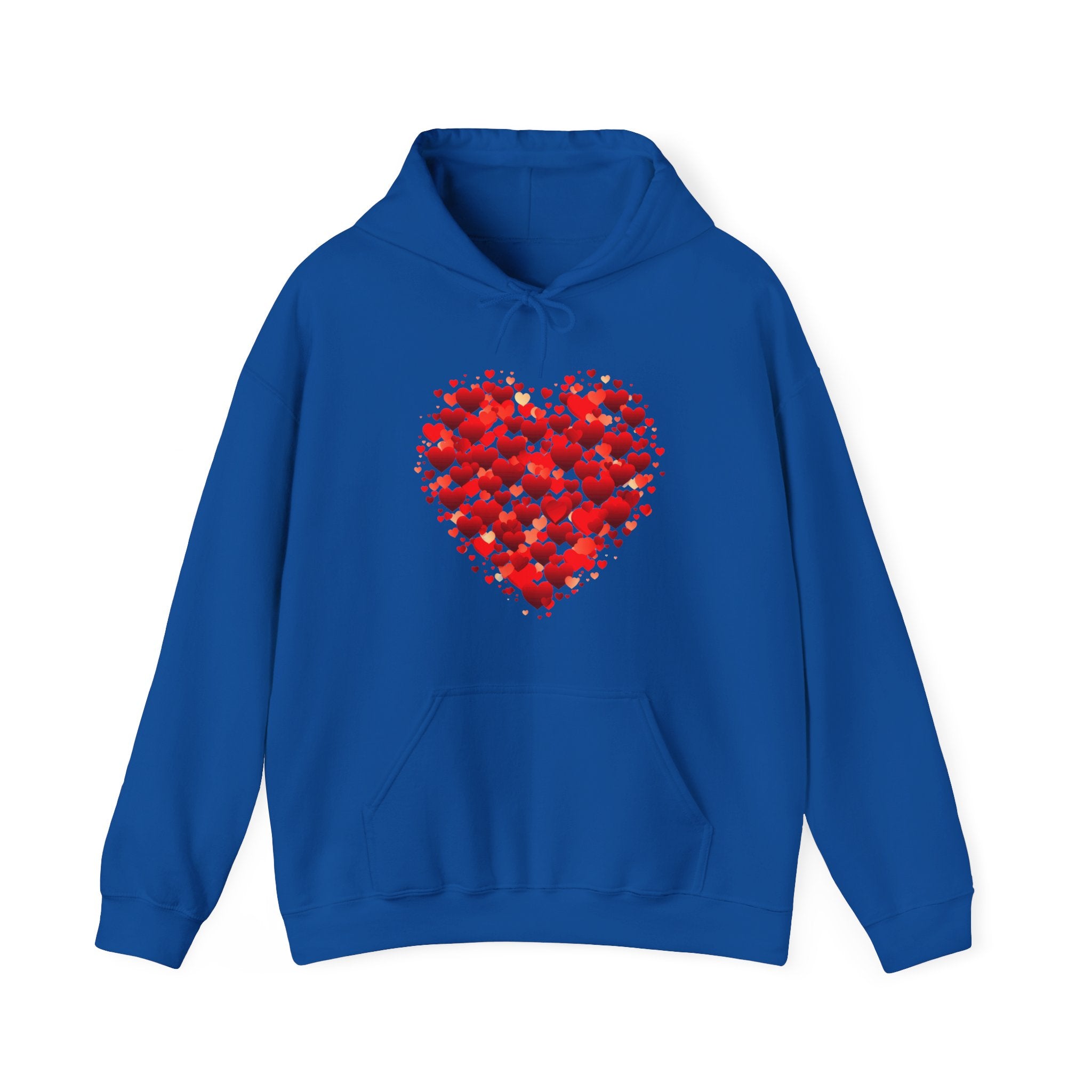 Valentines Day Red Double Heart Hoodie, Valentines Shirt, Valentines Double Heart Hoodie, Red Heart Shirt, Valentines Love Shirt, Love Sweater