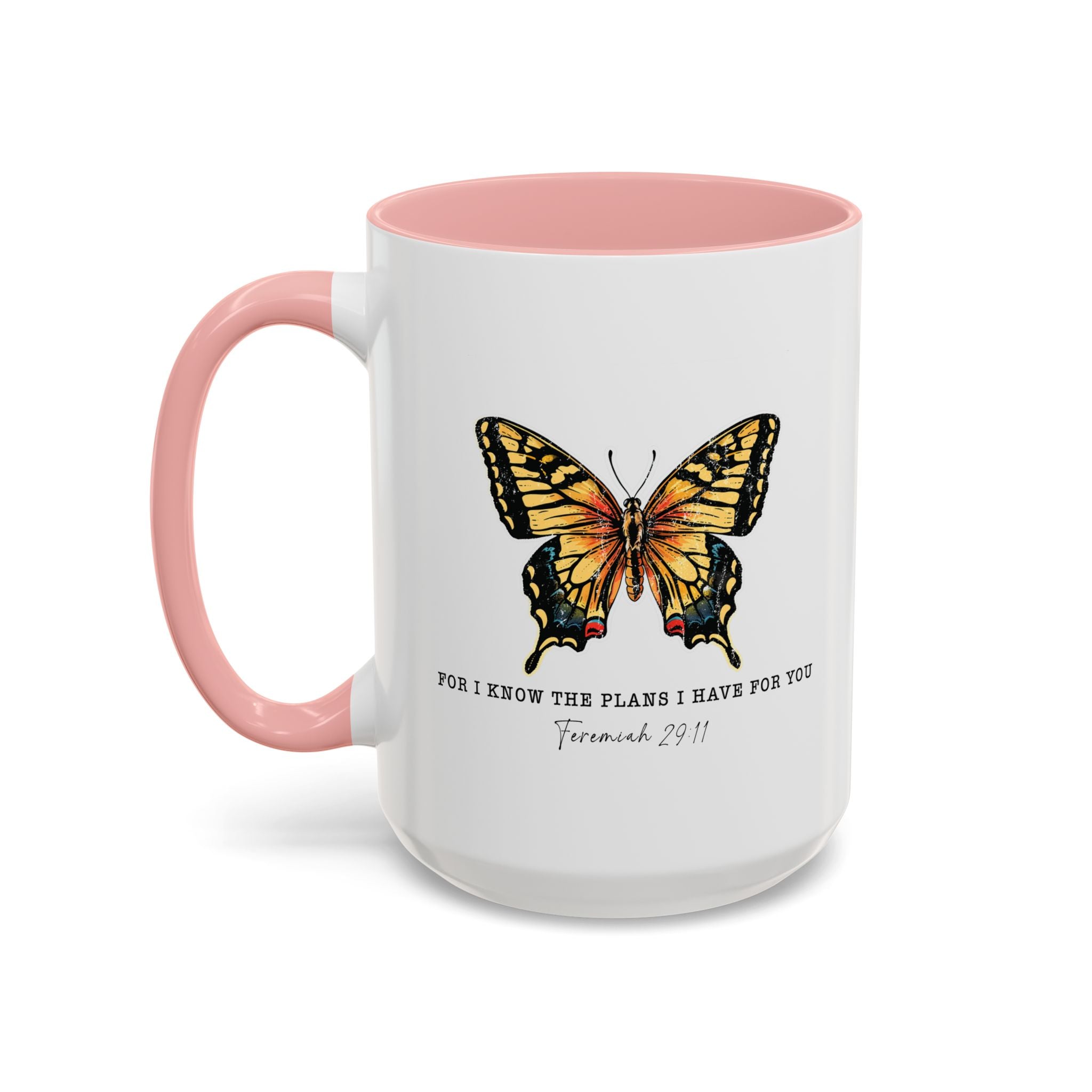 Religious Coffee Mug, Jesus Mug, For I Know The Plans I Have For You, Christian Cup, Faith Mug, Bible Verse