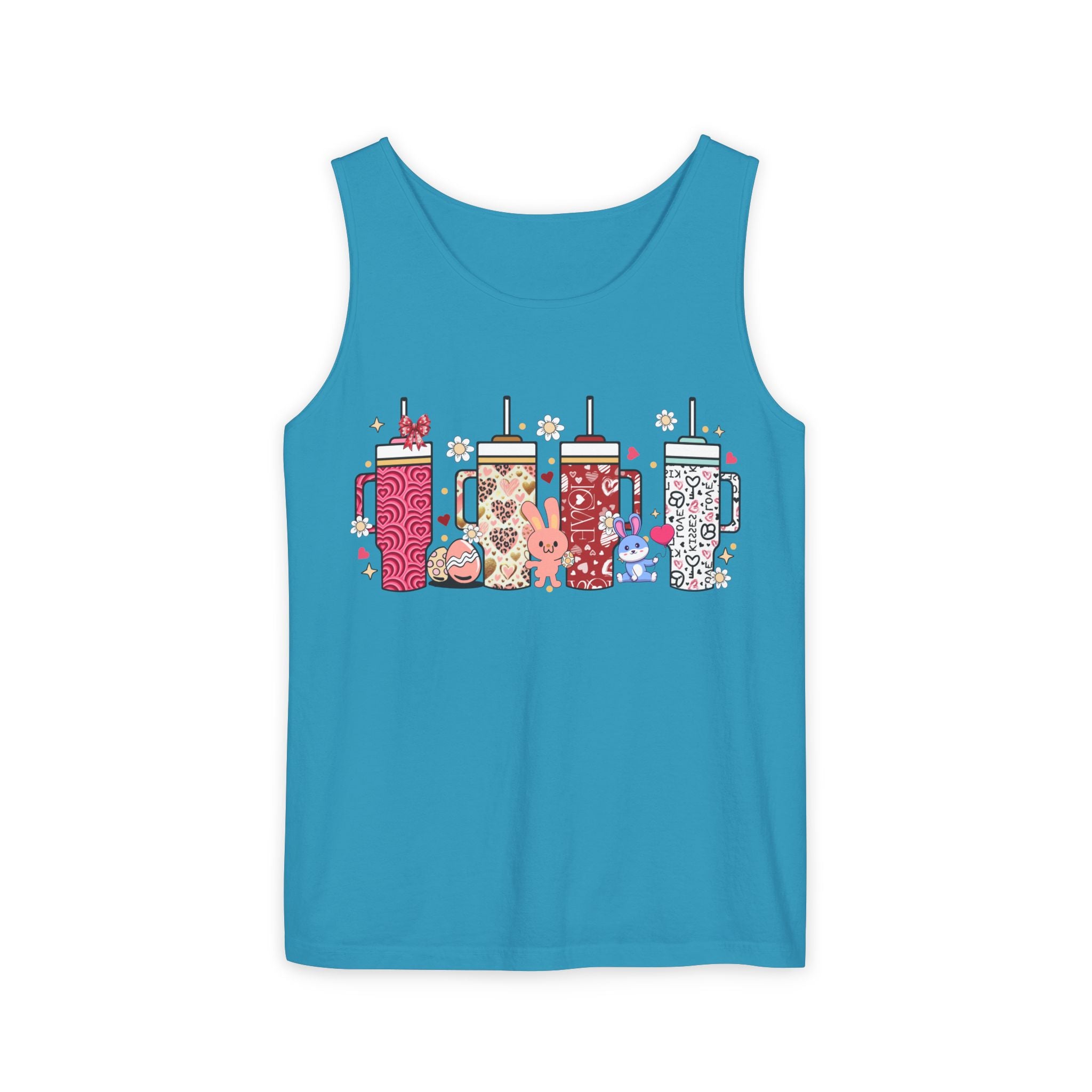 Retro Obsessive Cup Disorder Valentine's Day Tank Top, Valentines Candy Heart Shirt, Retro Valentines Shirt, Valentines Day Gift