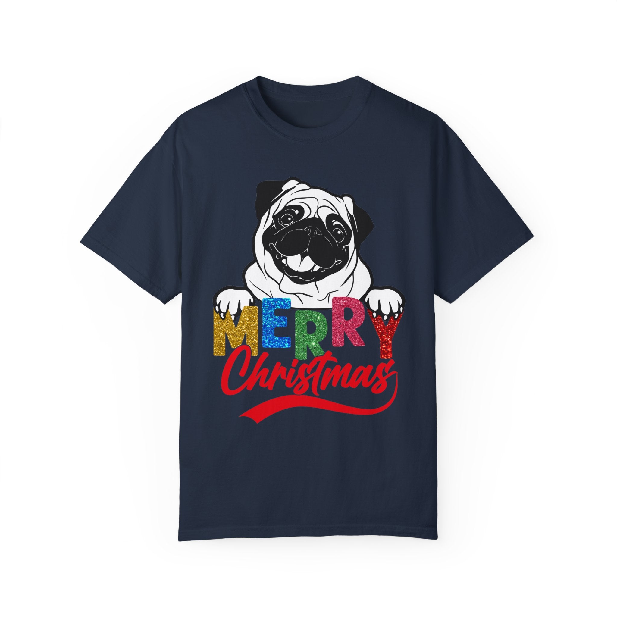 Pug Christmas Shirt, Merry Christmas, Christmas Party Tee, Christmas Dog Shirt, Gift For Christmas, Cute Dog Shirt, Christmas Tee, Gift For Dog Lover