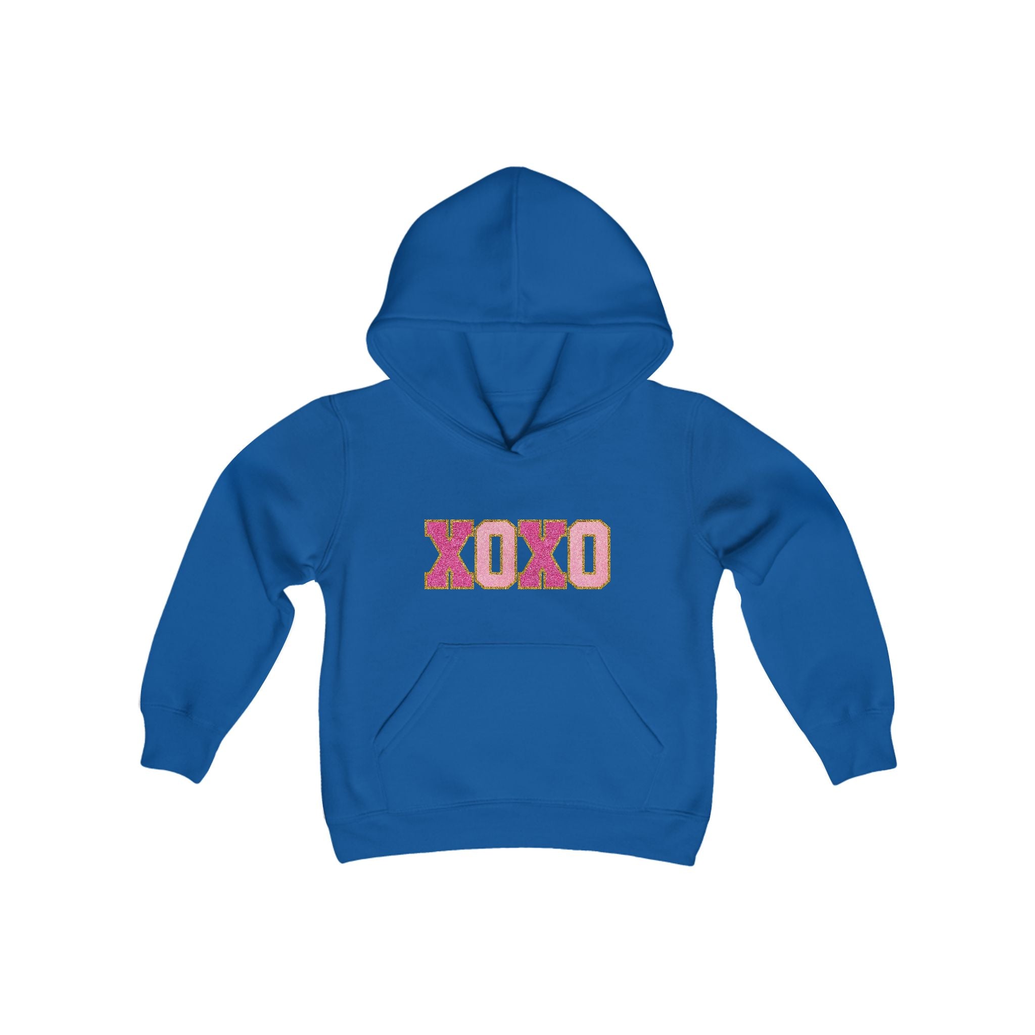 XOXO Youth Hoodie, Valentine Sweatshirt Kids, Valentine's Day Hoodie, Cute Valentine Shirt Gift for Kids, Gift for Kids, Cute XOXO Hoodie