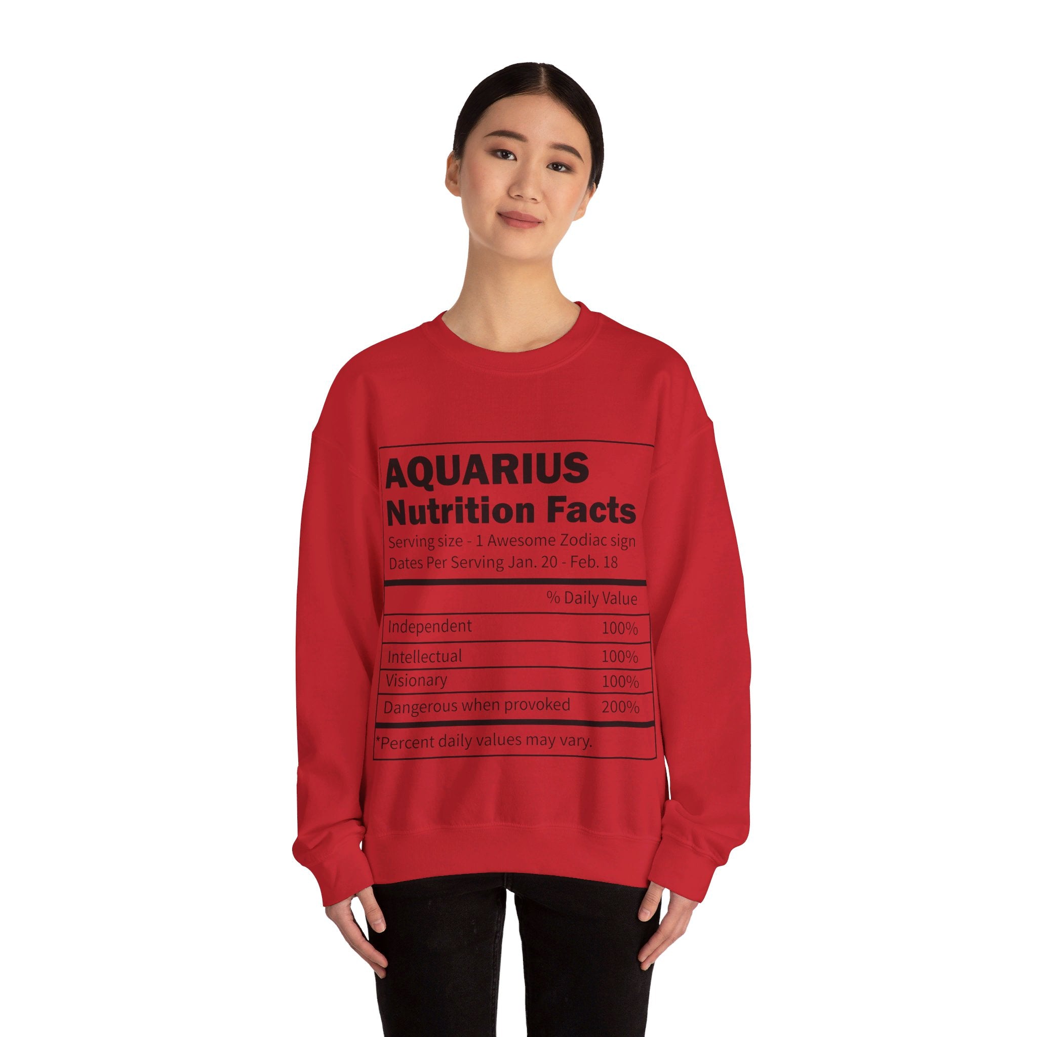 Zodiac Sign Nutrition Facts Sweatshirt, Horoscopes Shirt, Astrology Shirt, Summer Tees, Birthday Gift Ideas for Best Friends, Girl Friends