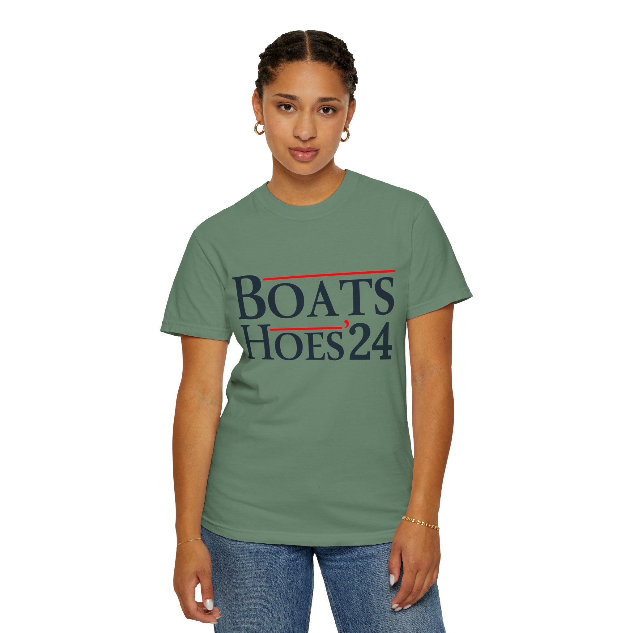 UNIDAZE Boats and Hoes 2024 T-Shirt, Funny Election Shirt, Trendy Election Day 24 Tee, Patriotic Shirt, Election Lover Gift Tee, Fun Stepbrother Tee Printify 4th of july gift boating shirt boats and hoes boats and hoes 2024 catalina wine mixer Cotton Crew neck cute birthday gift DTG fourth of july shirt fourth of july tee funny boating shirt Men's Clothing Oversized patriotic shirt patriotic sweatshirt step brothers shirt T-shirts TikTok Unisex Women's Clothing