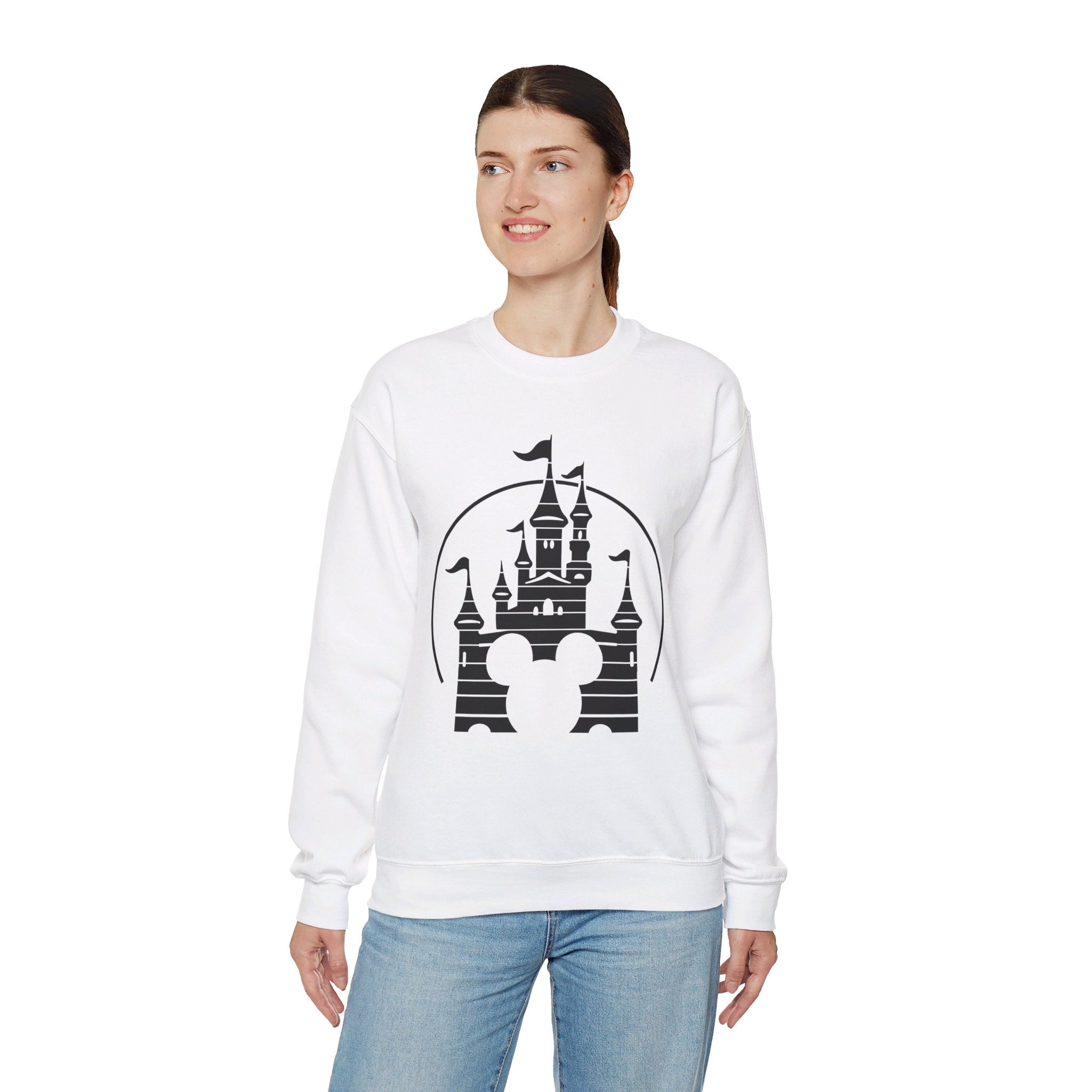 Disney Castle Family Sweatshirt, Disney Vacation Shirt, Retro Castle Sweatshirt, Disney Mickey Minnie Shirt, Disneyland Shirt, Magic Kingdom Shirt