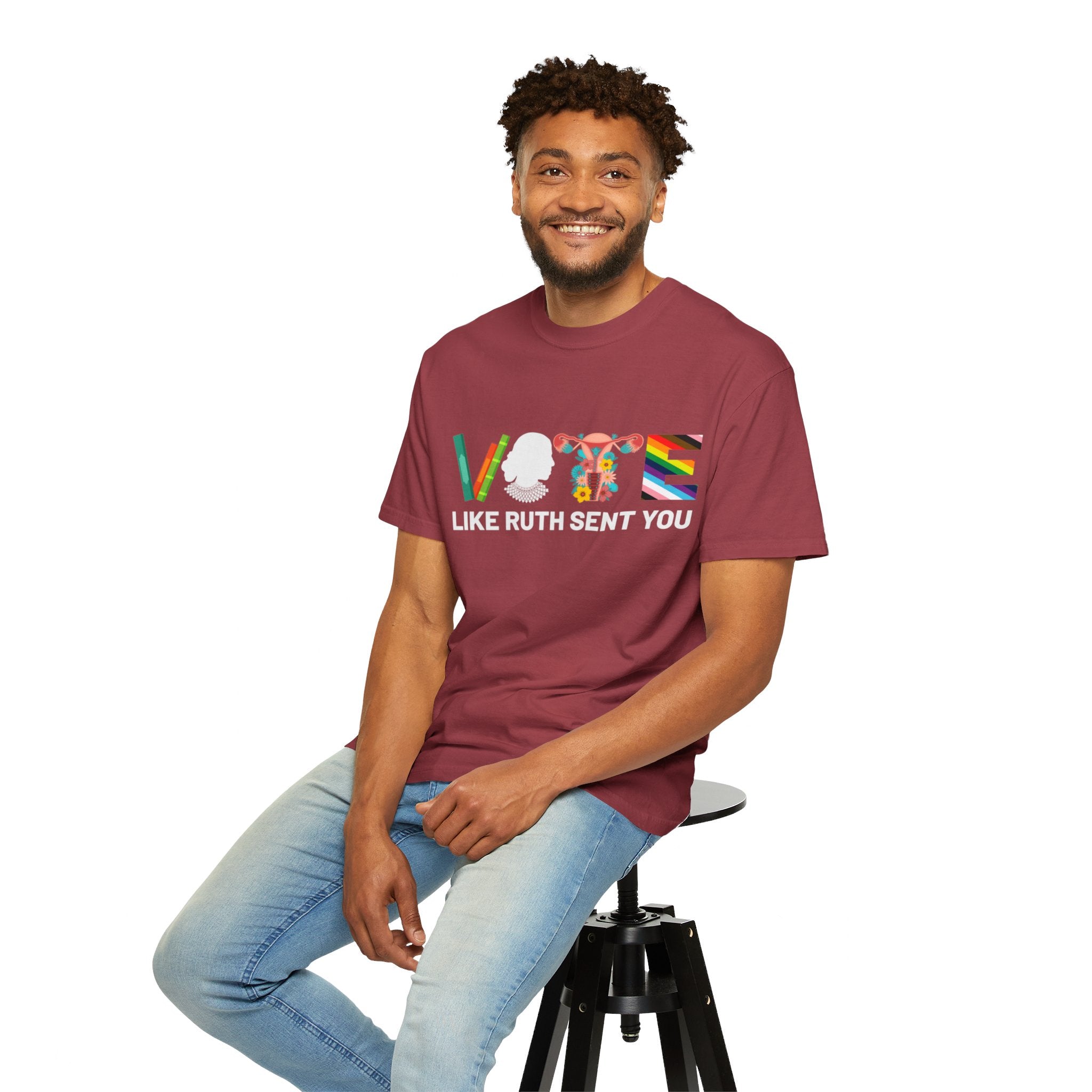 Like Ruth Sent You Shirt, Vote Shirt, Election 2024 Shirt, Funny Election 2024 Shirt, Empowering Political Shirt, Cute 2024 Election Shirt
