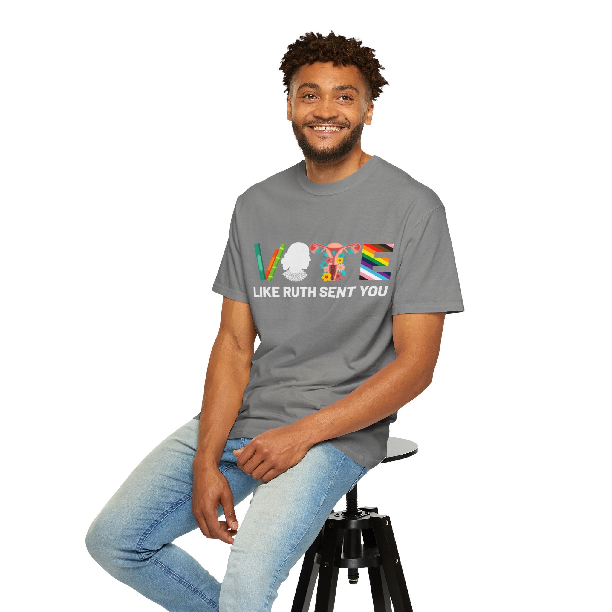 Like Ruth Sent You Shirt, Vote Shirt, Election 2024 Shirt, Funny Election 2024 Shirt, Empowering Political Shirt, Cute 2024 Election Shirt