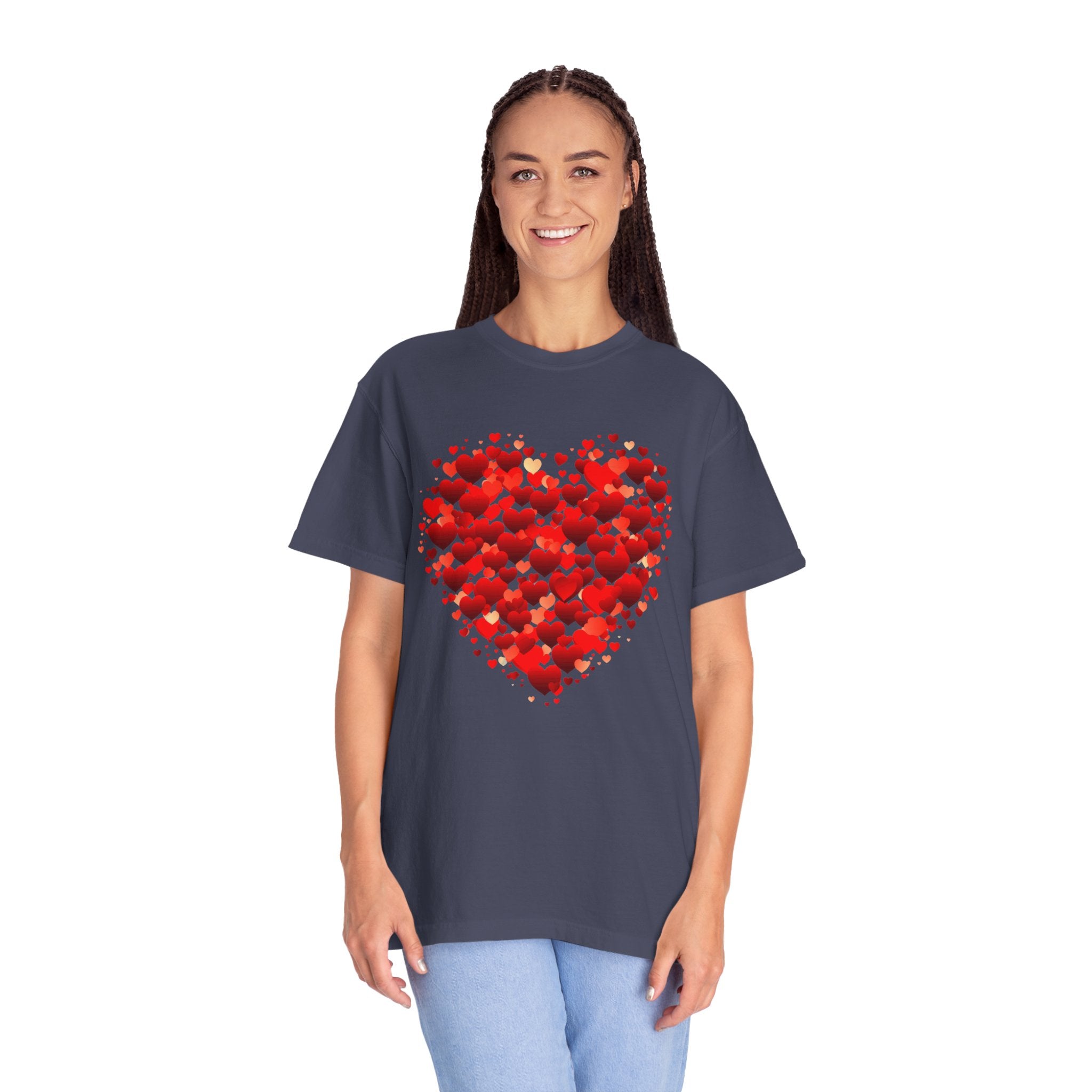 Double Heart Shirt, Valentines Gift Shirt, Love Shirt, Valentines Day Heart Tee, Teacher Gift Shirt, Valentine Heart Tee, Women Girl Heart