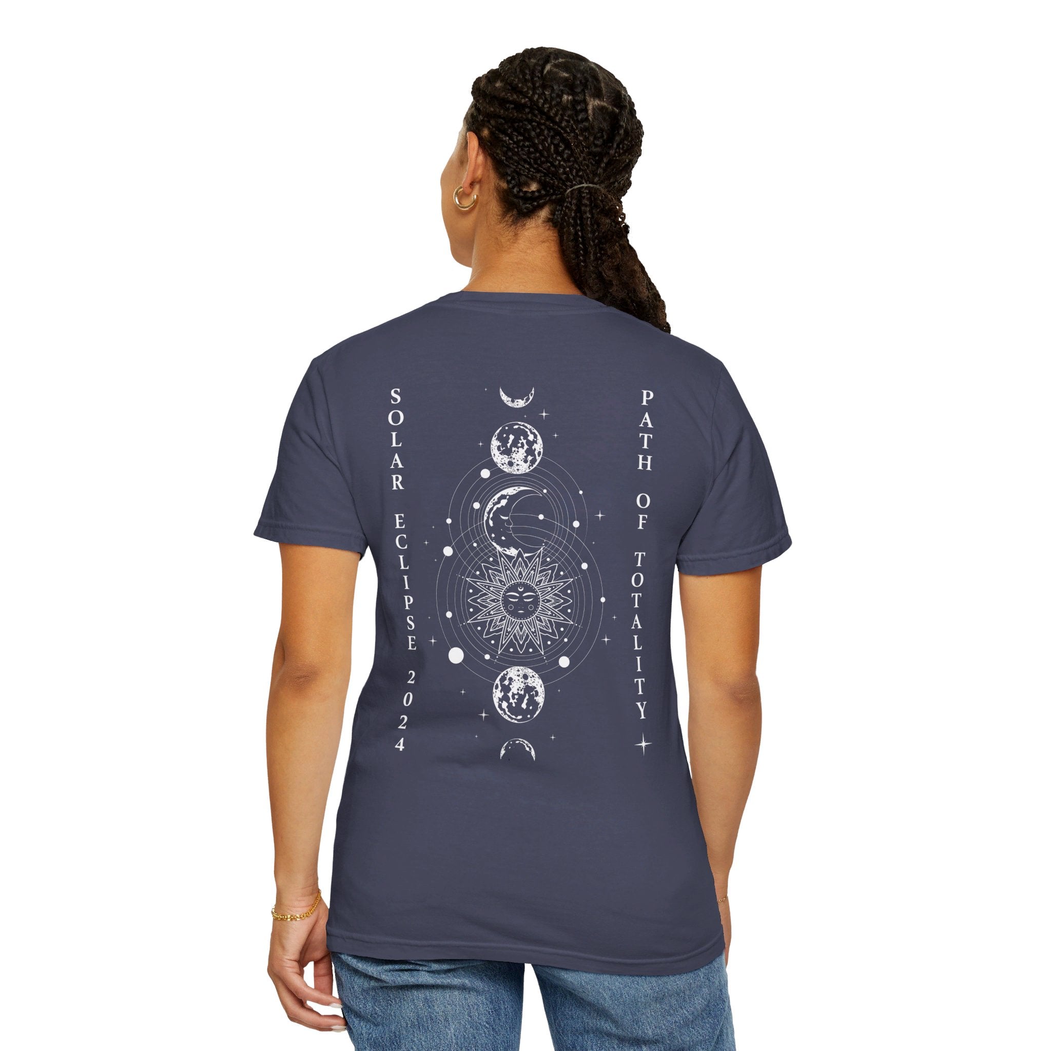 Total Solar Eclipse Shirt, Path of Totality Shirt, Countdown to Totality, Celestial Shirt, Astronomy Sun Shirt, Comfort Colors