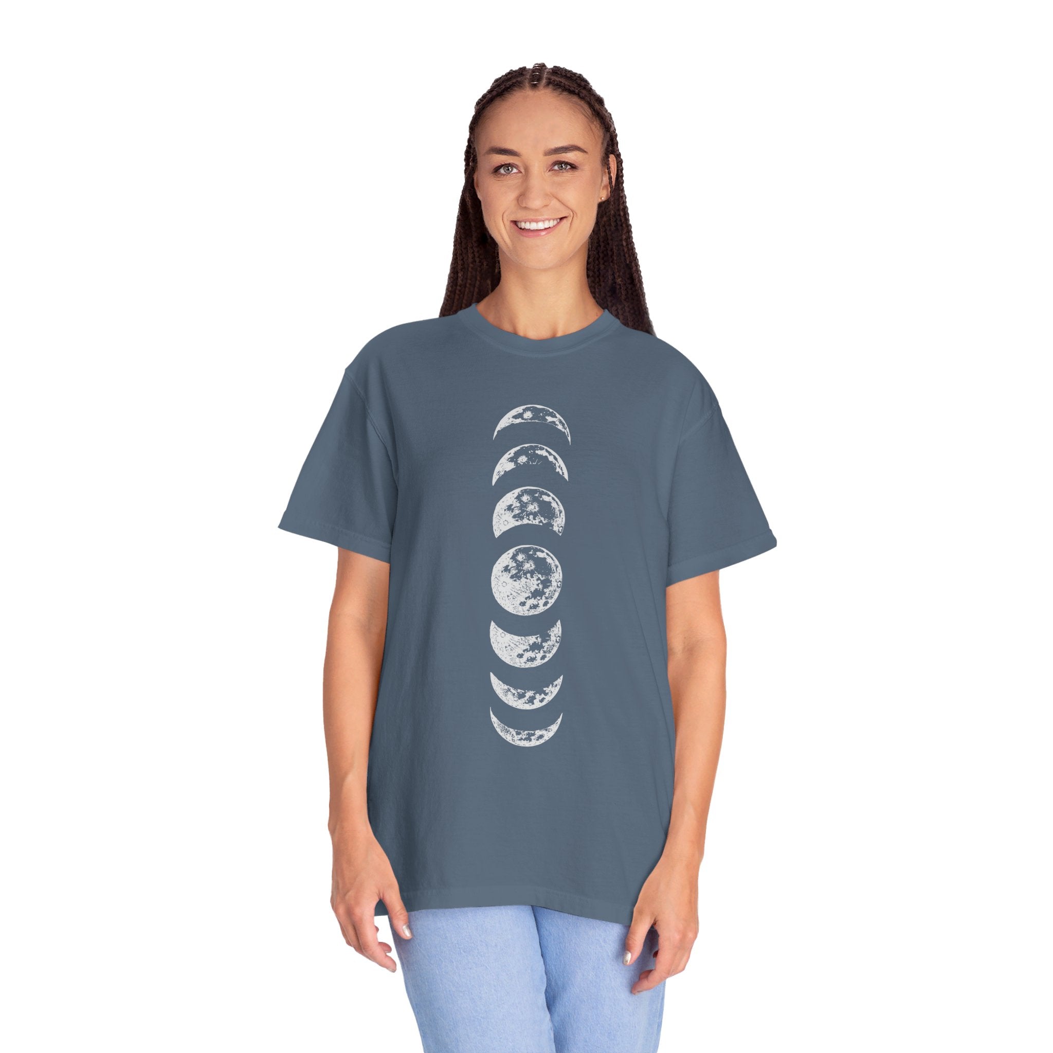 Moon Phase Shirt, Cute Boho Tee, Witchy Shirt, Mystic Moon Shirt, Astronomy Tee, Astology Lover TShirt, Celestial Shirt