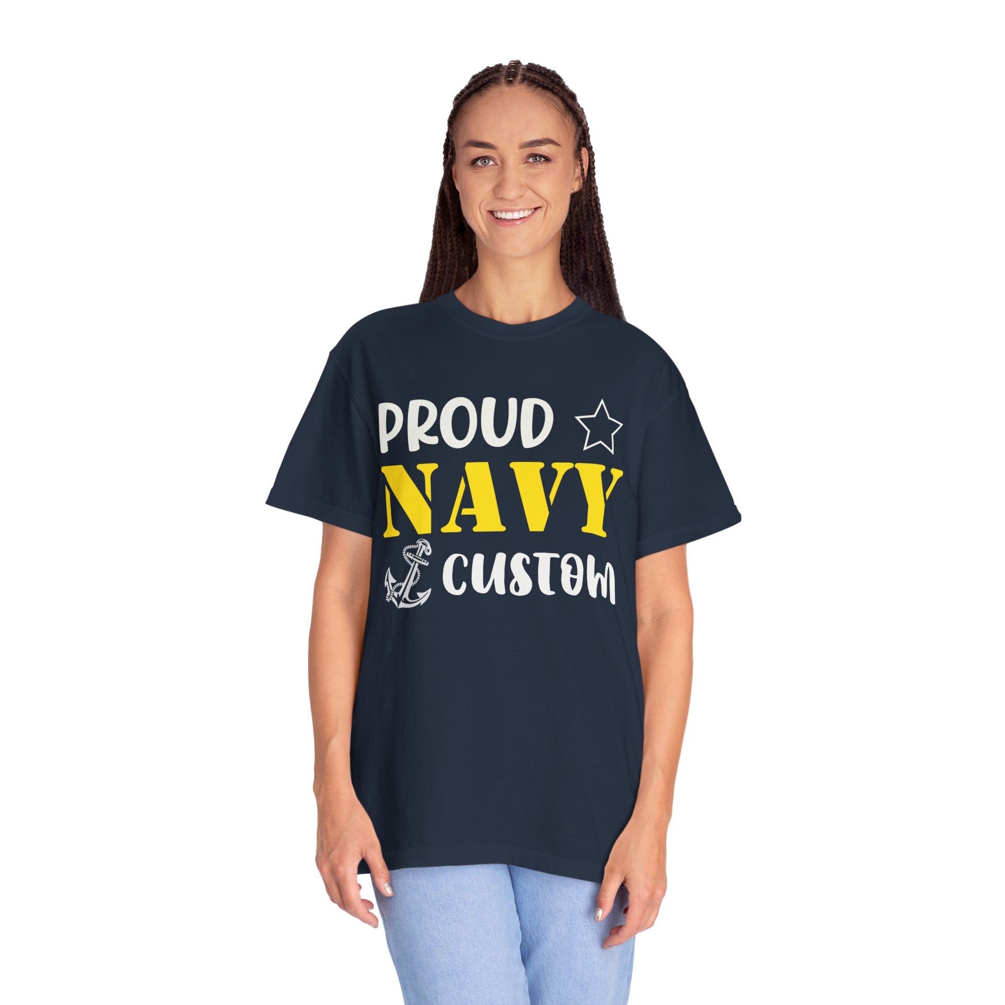 Personalized Proud Navy Family Shirt, Boot Camp Shirt, Navy Graduation Shirt, Navy Custom Shirt, Military Shirt, Proud Navy Mom Dad