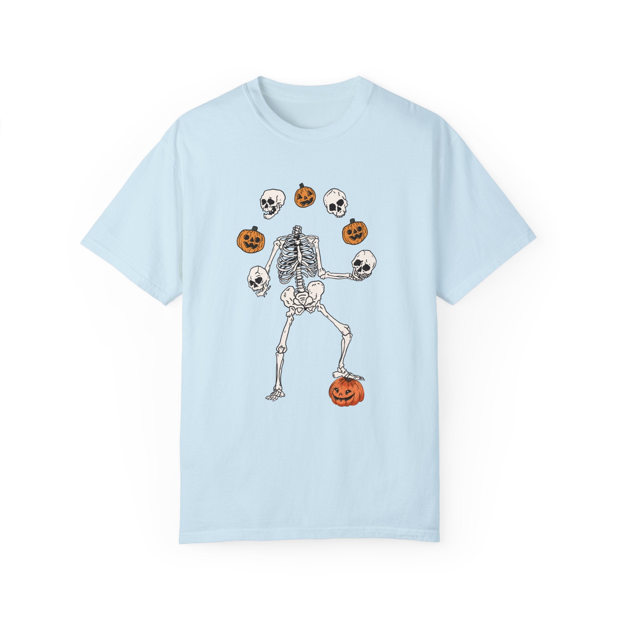 Dancing Skeleton Pumpkin Shirt, Retro Halloween Shirt, Womens Halloween Shirt, Cute Fall Shirt, Spooky Season, Pumpkin Face