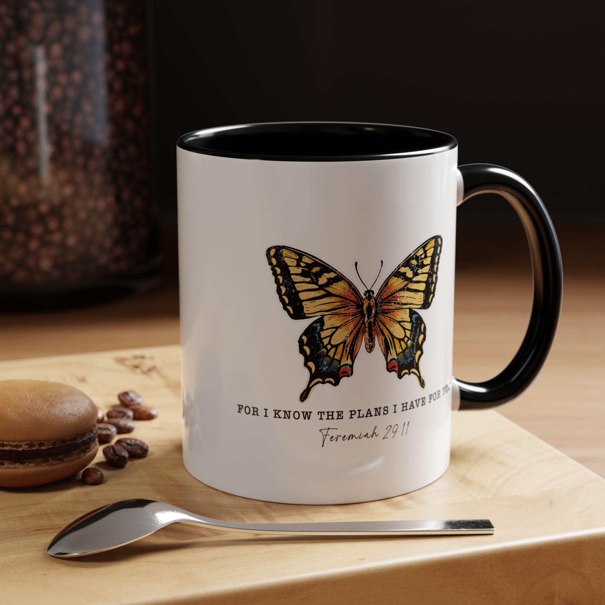 Religious Coffee Mug, Jesus Mug, For I Know The Plans I Have For You, Christian Cup, Faith Mug, Bible Verse