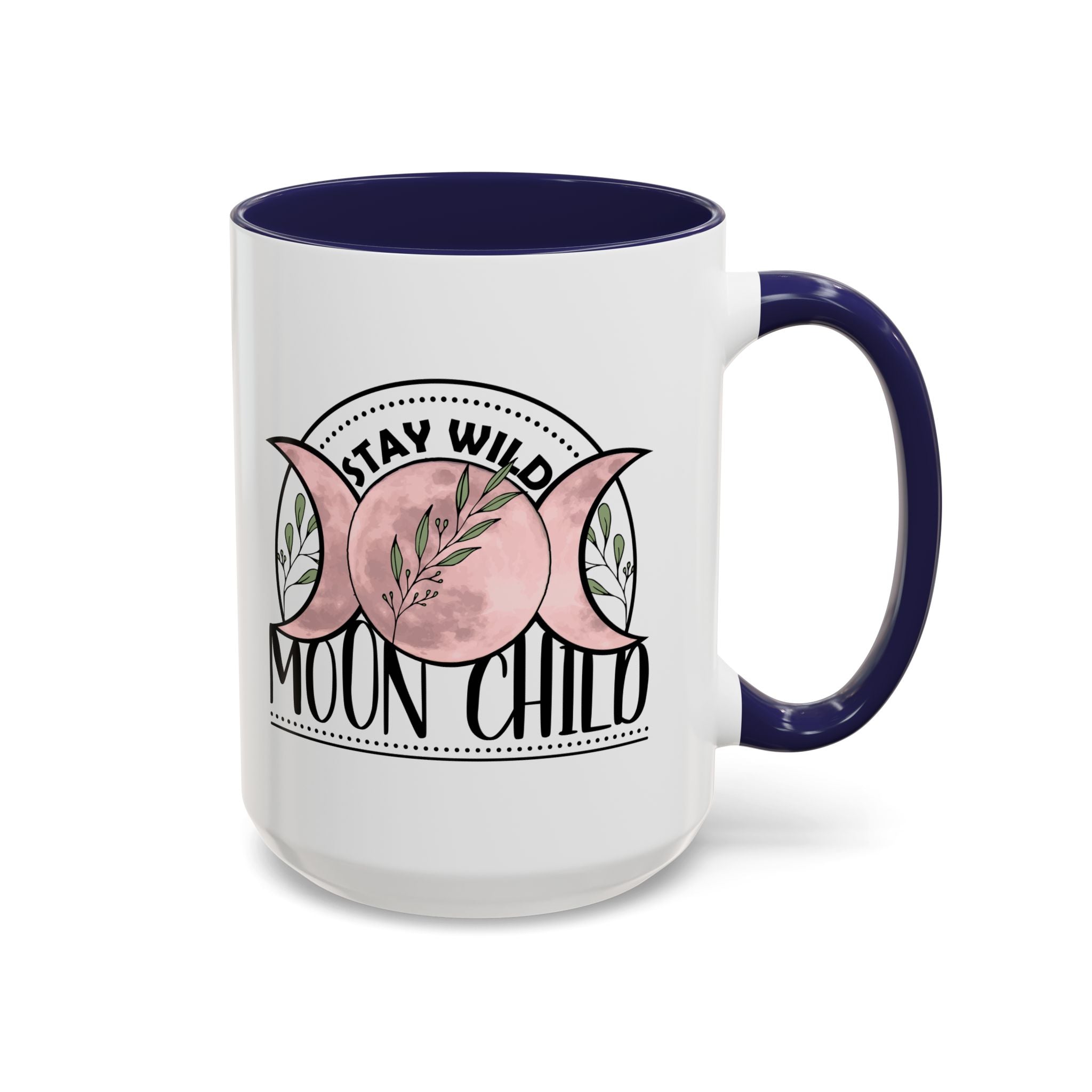 Stay Wild Moon Child Mug, Moon Coffee Mug, Witchy Mug, Mystical Mug, Nature Mug, Gift Mug, Boho Coffee Mug