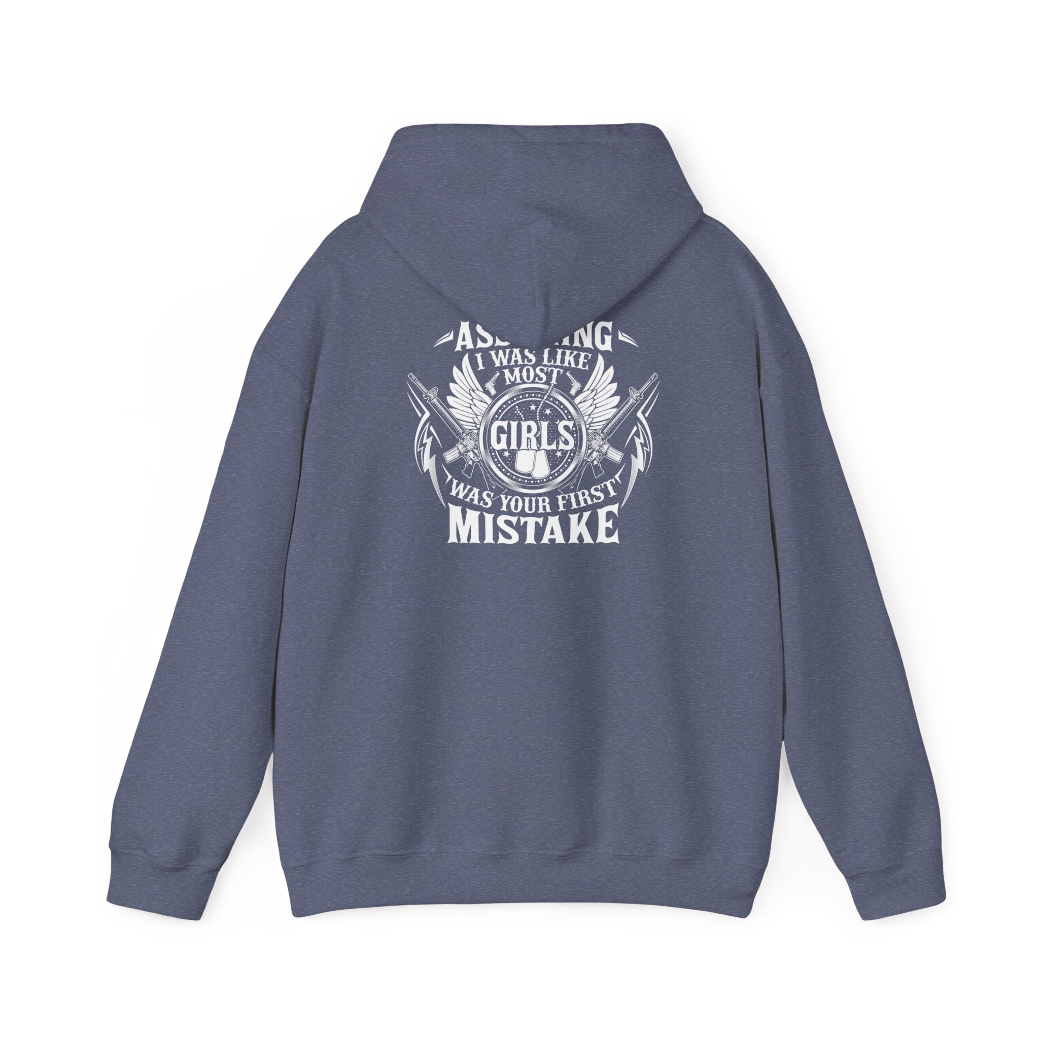 Assuming I Was Like Most Women Was Your First Mistake Hoodie, Gun Lover Shirt, Funny Women Shirt, Military Mom T Shirt, Sarcastic Shirt