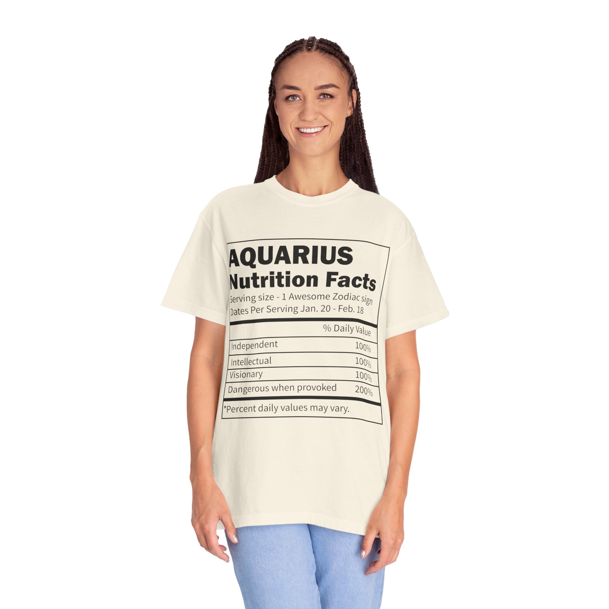 Zodiac Sign Nutrition Facts Shirt, Horoscopes Shirt, Astrology Shirt, Summer Tees, Birthday Gift Ideas for Best Friends, Girl Friends