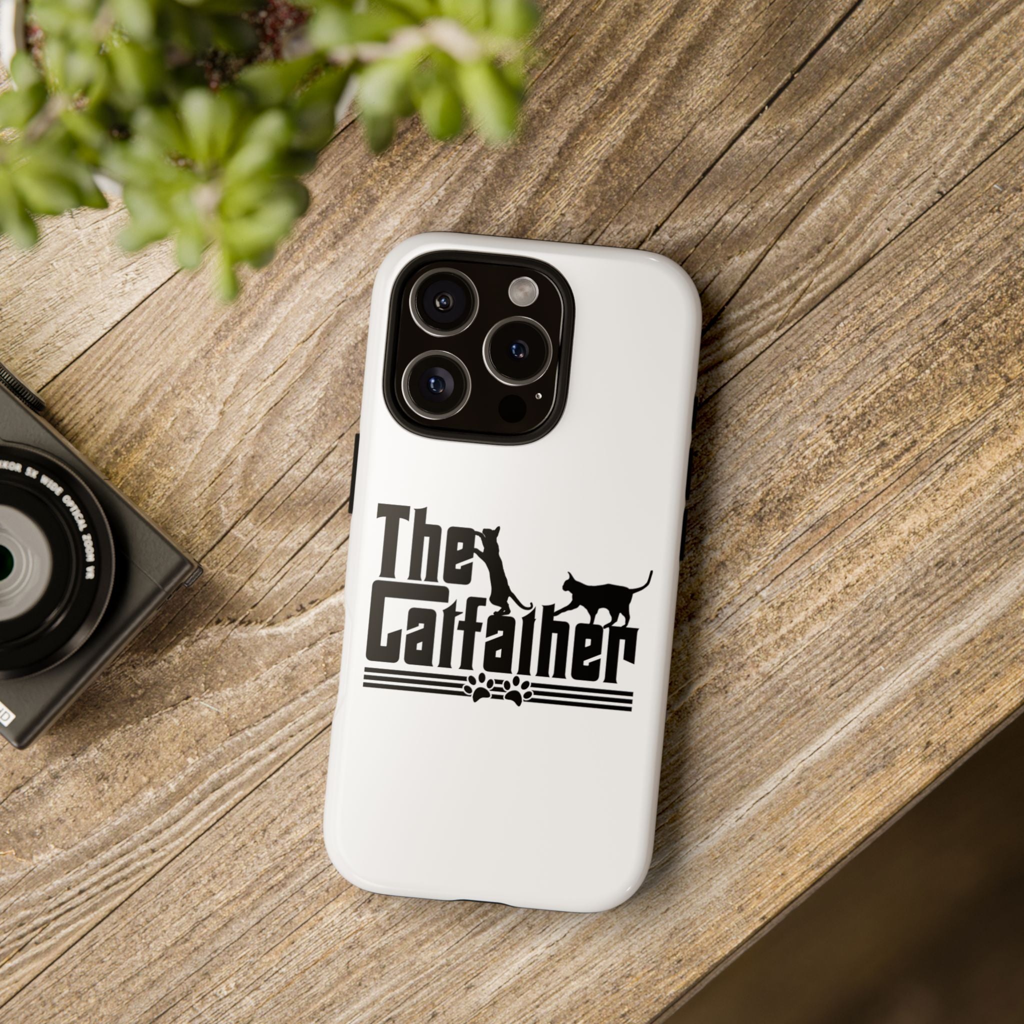 The Catfather Tough Phone Case for Iphone, Google Pixel & Samsung Galaxy