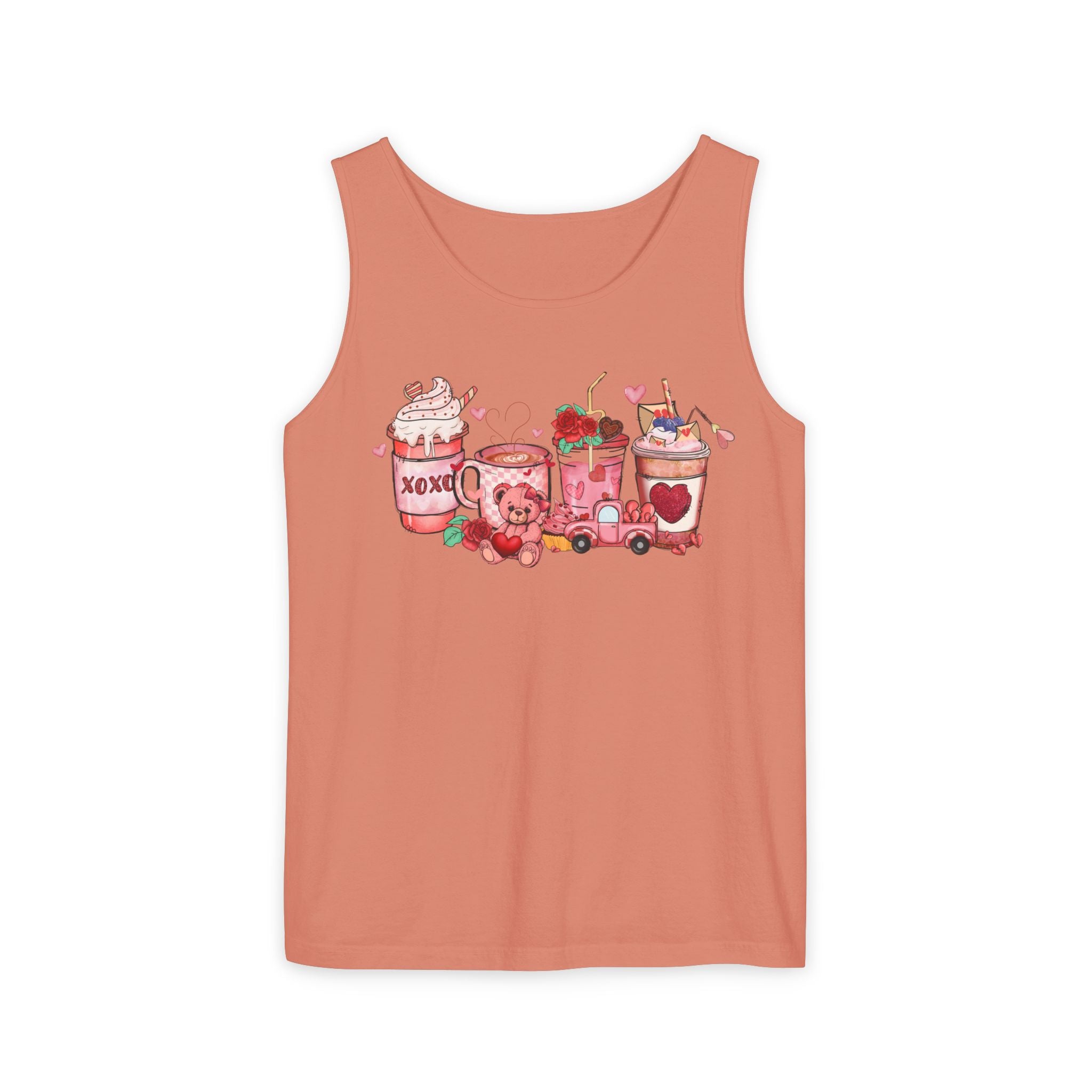 Coffee Valentines Tank Top, Valentines Day Shirt, Valentines Day Tank Top, Valentines Day Coffee Shirt, Coffee Lover Tee