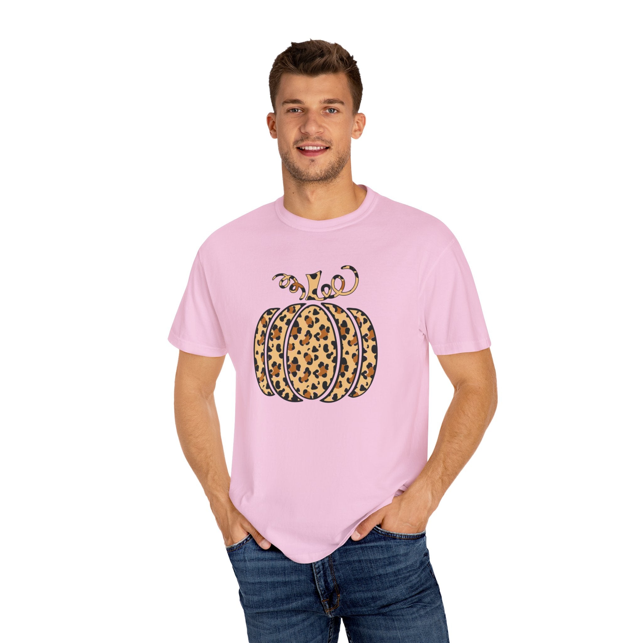 Leopard Pumpkin T-Shirt, Cheetah Pumpkin Shirt, Thanksgiving Shirt, Thankful Shirt, Fall Shirt, Hello Pumpkin