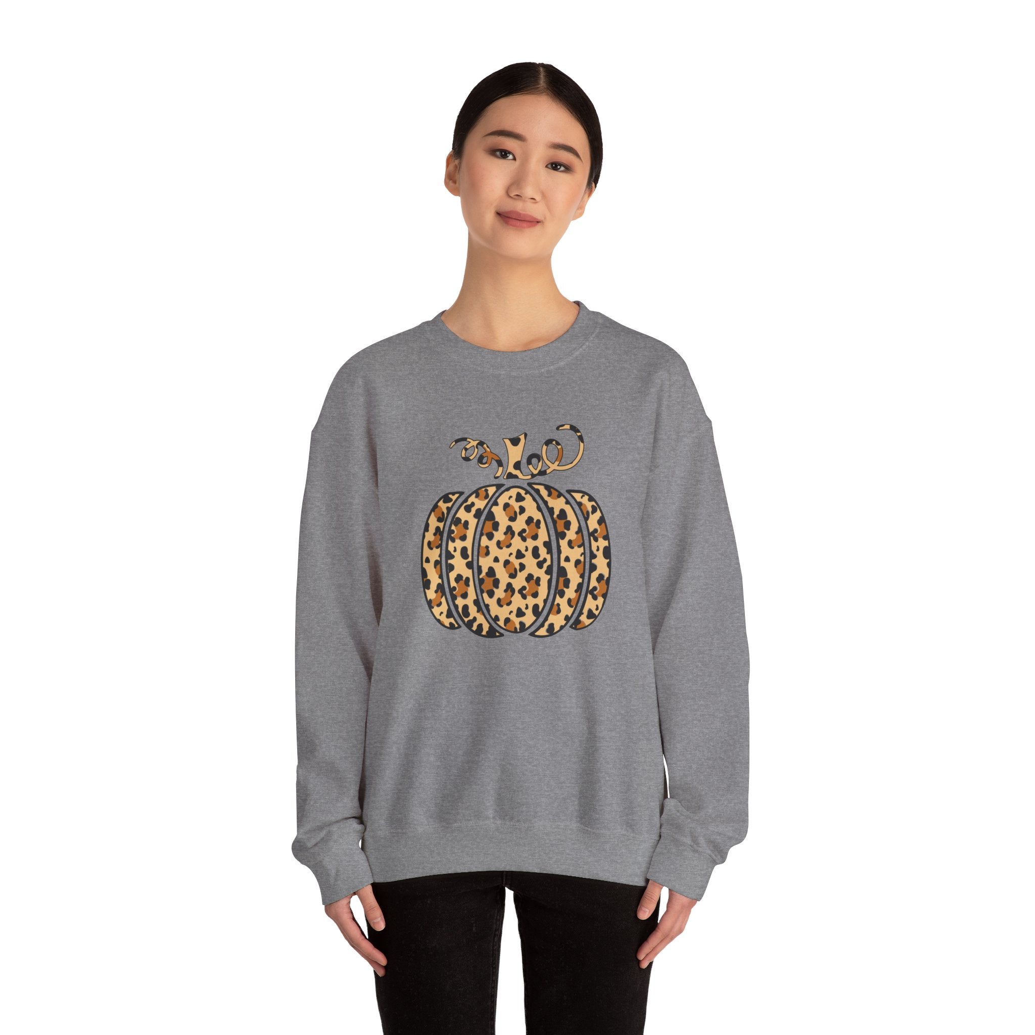 Leopard Pumpkin Sweatshirt, Cheetah Pumpkin Shirt, Thanksgiving Shirt, Thankful Shirt, Fall Shirt, Hello Pumpkin