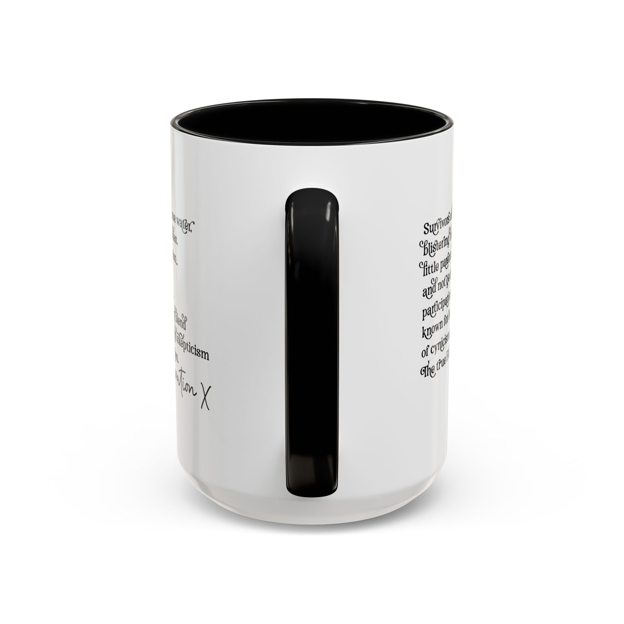 Gen X Raised on Hose Water and Neglect, Generation X, Gen X Gift, Gen X Mug, Funny Gen X Mug, Coffee Mug Cup, Coffee Mug Gift