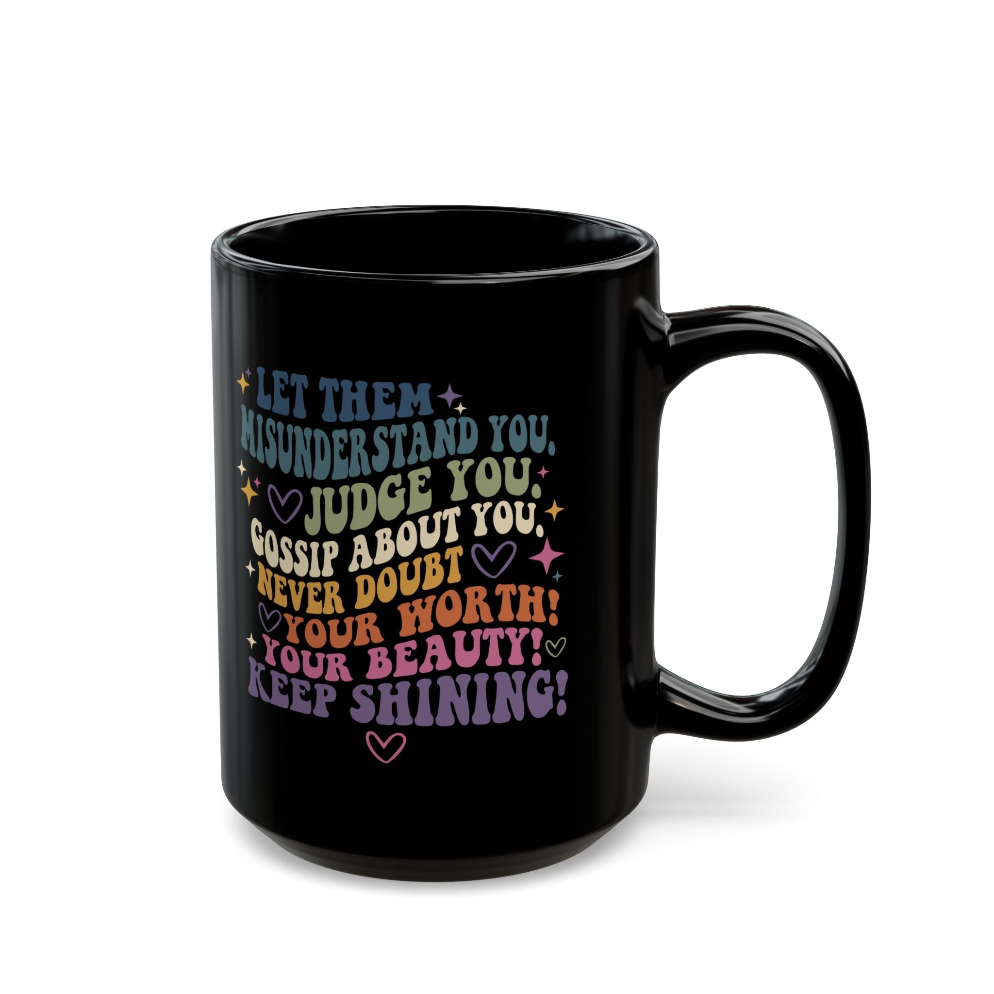 Let Them Misunderstand You Mug, Let Them Coffee Mug, Motivational Mug, Mental Health Mug, Sarcastic