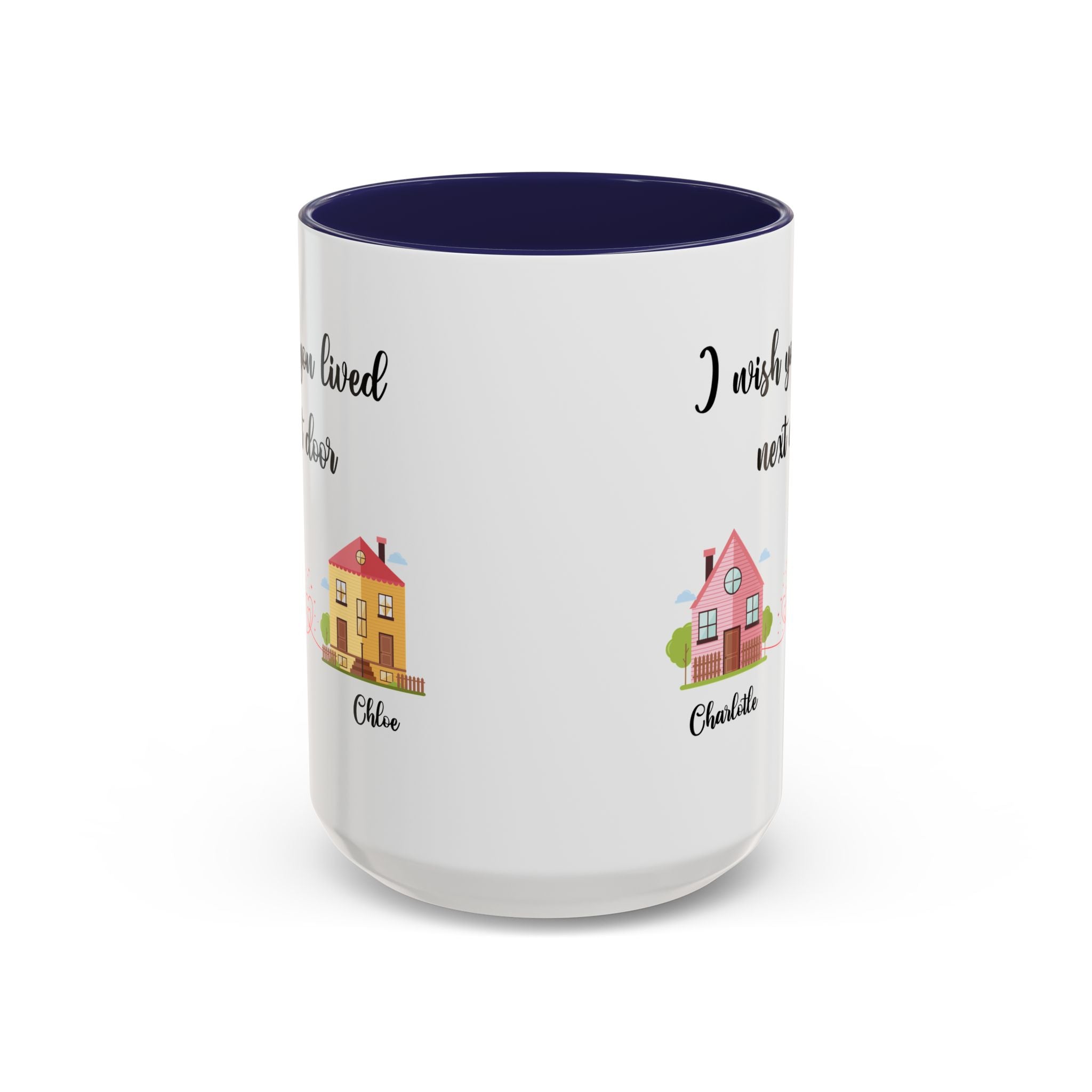 I Wish You Lived Next Door Mug, Bestie Coffee Mug, Long Distance Mug, Moving Away Mug, Best Friend Christmas, Bestie Birthday Gift, Bff Mug