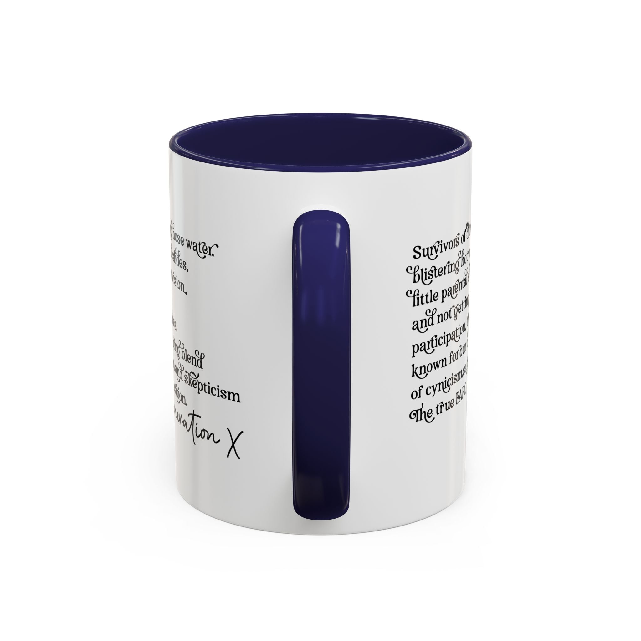 Gen X Raised on Hose Water and Neglect, Generation X, Gen X Gift, Gen X Mug, Funny Gen X Mug, Coffee Mug Cup, Coffee Mug Gift