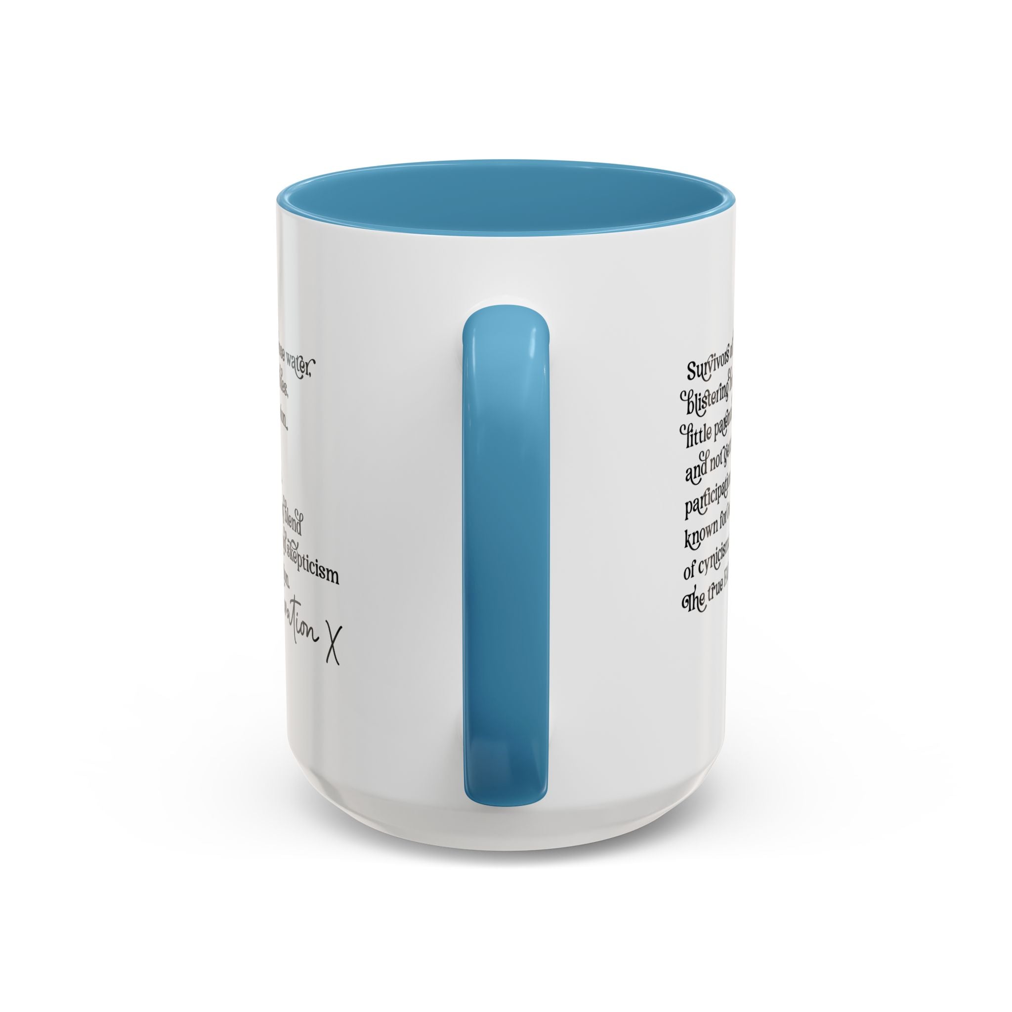 Gen X Raised on Hose Water and Neglect, Generation X, Gen X Gift, Gen X Mug, Funny Gen X Mug, Coffee Mug Cup, Coffee Mug Gift