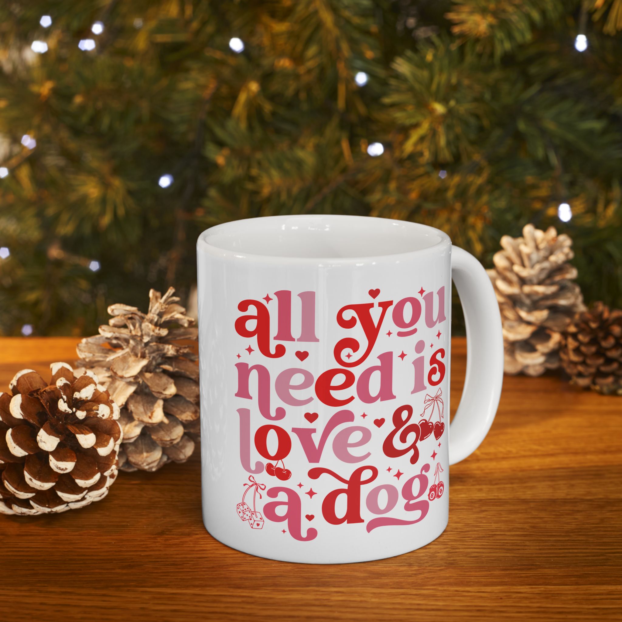 All You Need is Love and a Dog mug, Pet lover gift, Dog Owner mug