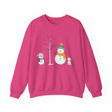 Christmas Snowman Sweatshirt, Snowman Shirt, Christmas Sweatshirt, Snowman T-Shirt, Christmas Crewneck, Christmas Shirts for Women