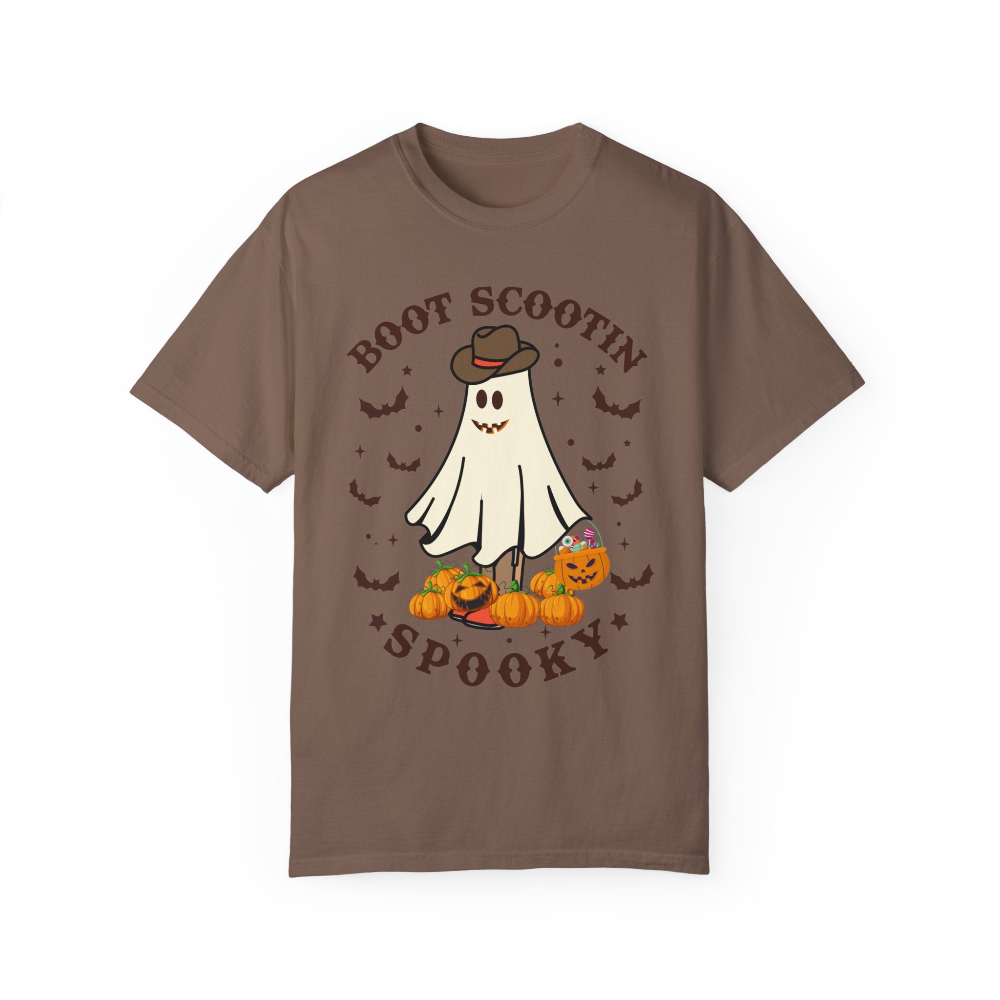 Boot Scootin Spooky Shirt, Halloween Shirt, Cowboy Ghost Shirt, Western Halloween Shirt, Cute Spooky Shirt, Halloween Gift