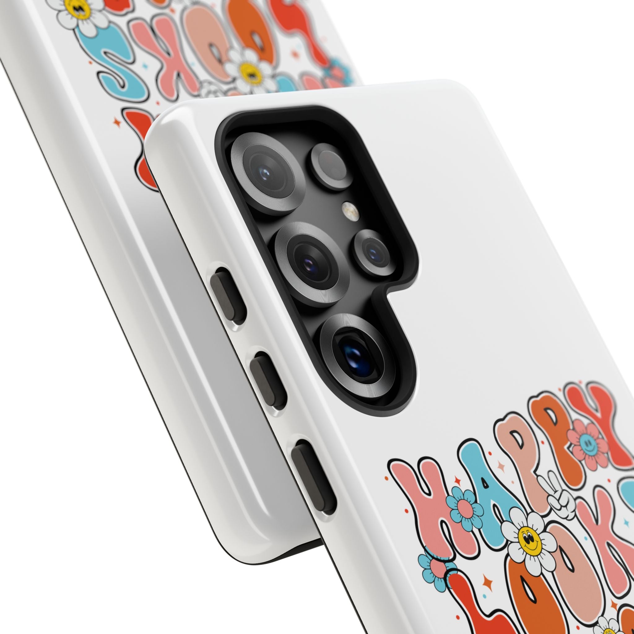 Happy Looks Good on You Phone Case, Mental Health Phone Case, Inspirational Phone Case, Therapist Gift, Depression Phone Case, iPhone, Google Pixel & Samsung Galaxy