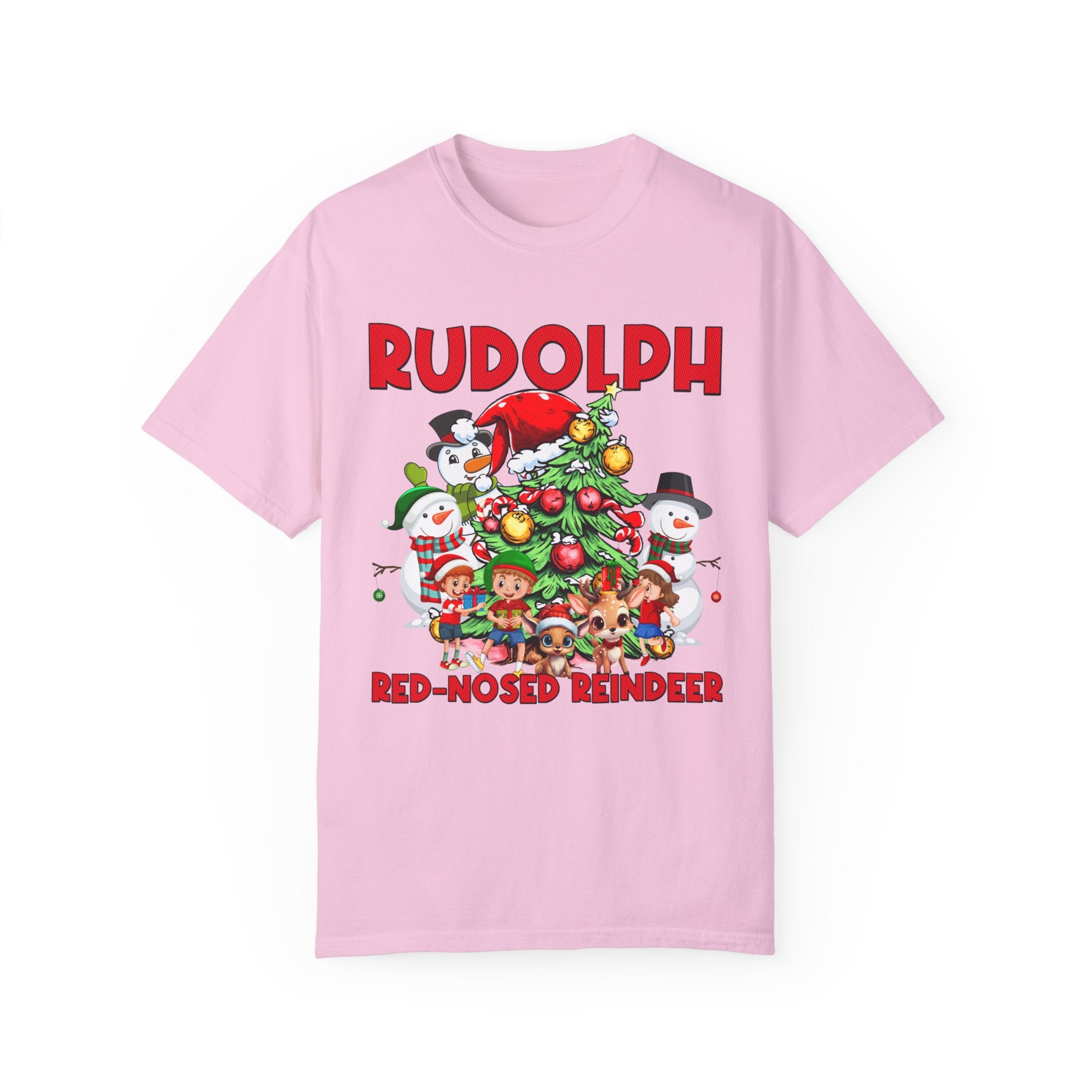 Vintage Rudolph Shirt Gift For New Year, Kids Christmas Shirt, Christmas Reindeer Tshirt, Christmas Cartoon Sweater, Retro Xmas Sweatshirt