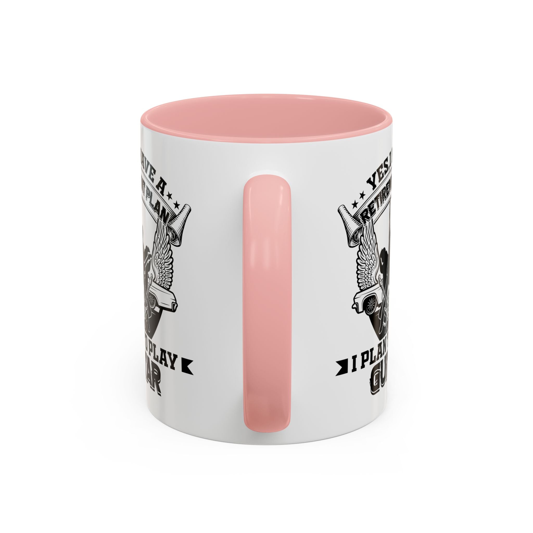 Yes I have a Retirement Plan I Plan to Play Guitar Coffee Mug, Funny Retirement Plan Mug for Guitar Lovers, Musician Gift, Guitar Player Mug