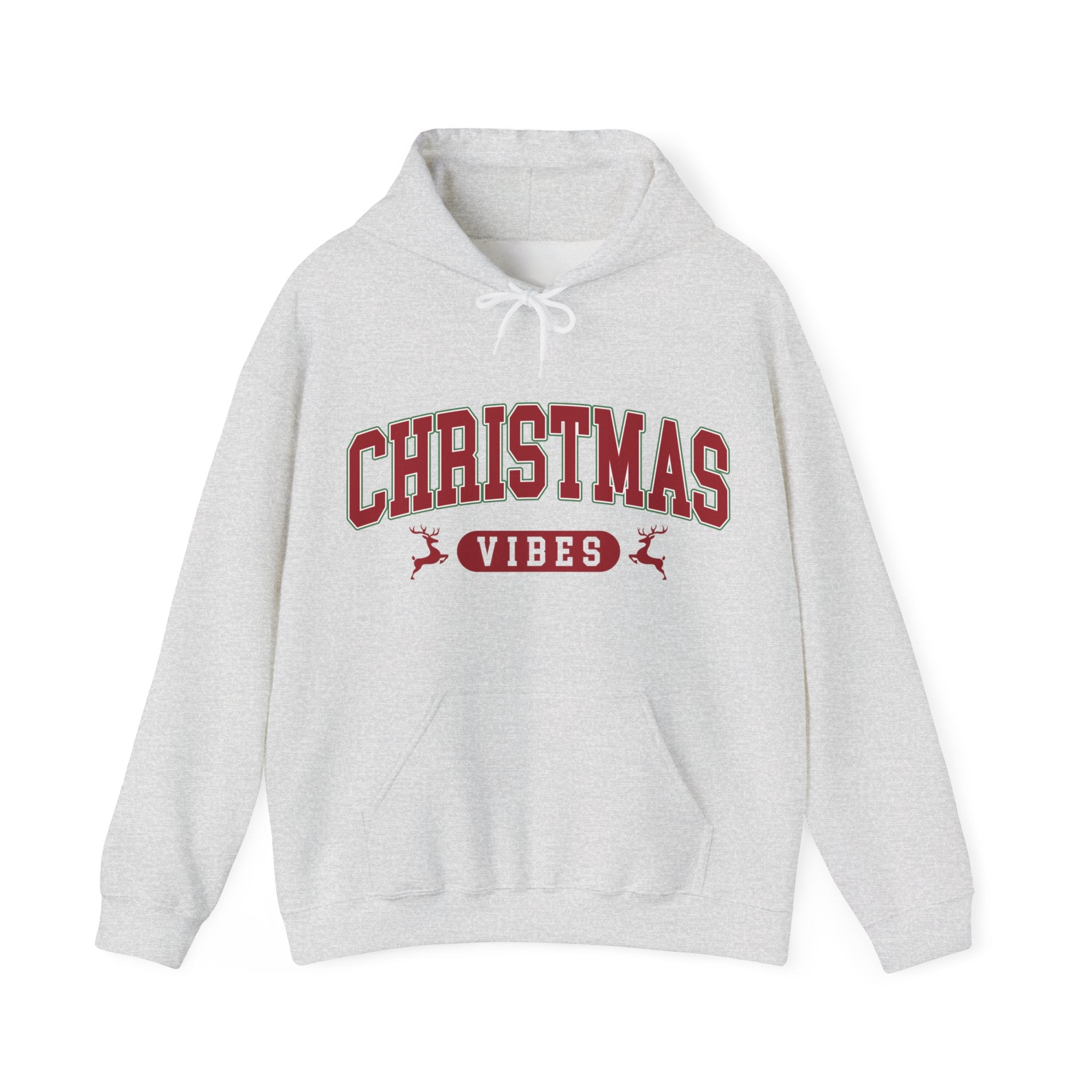 Retro Christmas Vibes Hoodie, Womens Christmas Hoodie, Holiday Sweater, Cute Christmas Hooded Sweatshirt, Christmas Gift, Winter Shirt