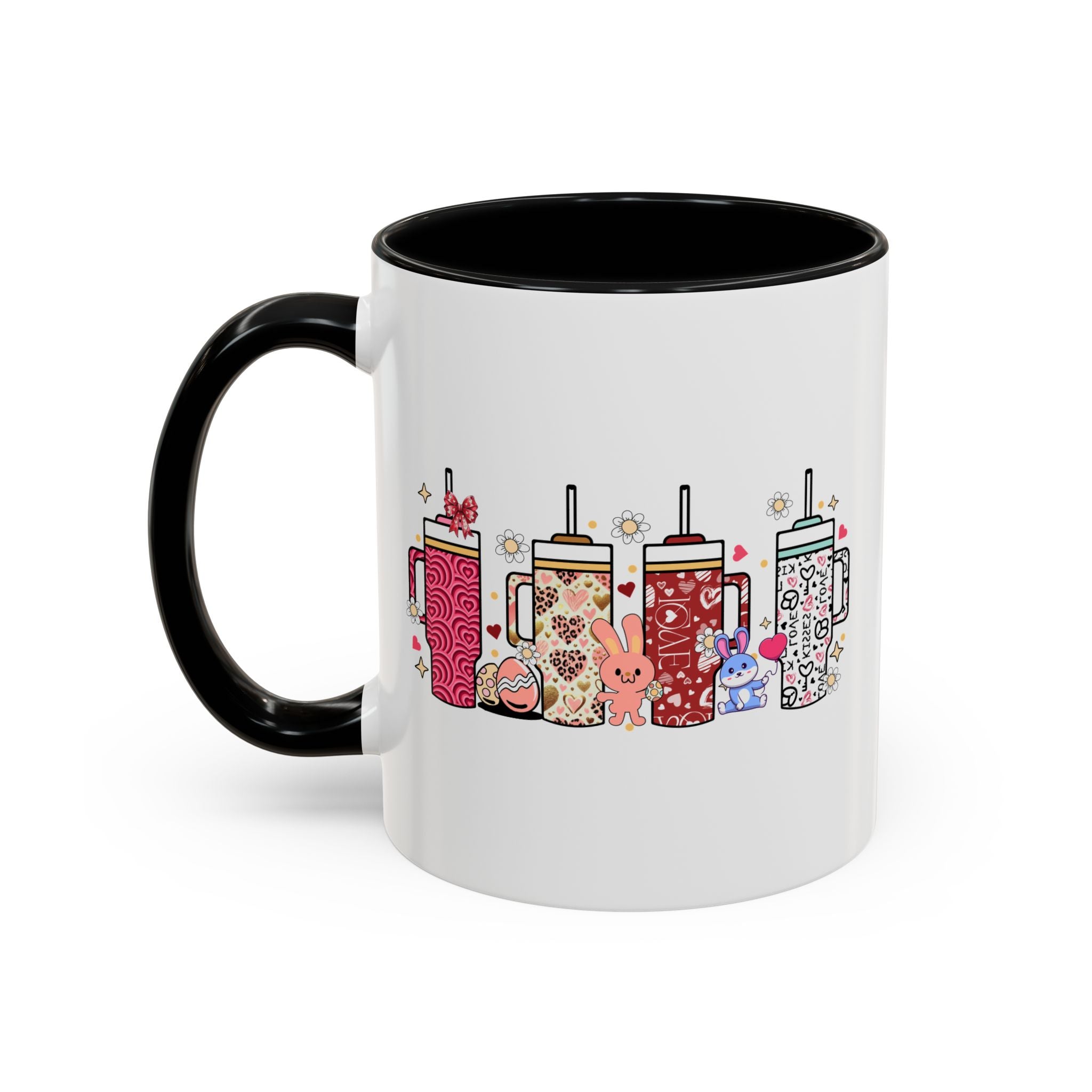 Retro Obsessive Cup Disorder Valentine's Day Coffee Mug, Valentines Candy Heart Mug, Retro Valentines Coffee Cup, Valentines Day Gift