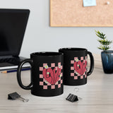 Retro Love Coffee Mug, Valentine's Coffee Mug, Husband Gift, Wife Gift, Girlfriend Gift, Boyfriend Gift, Birthday Gift