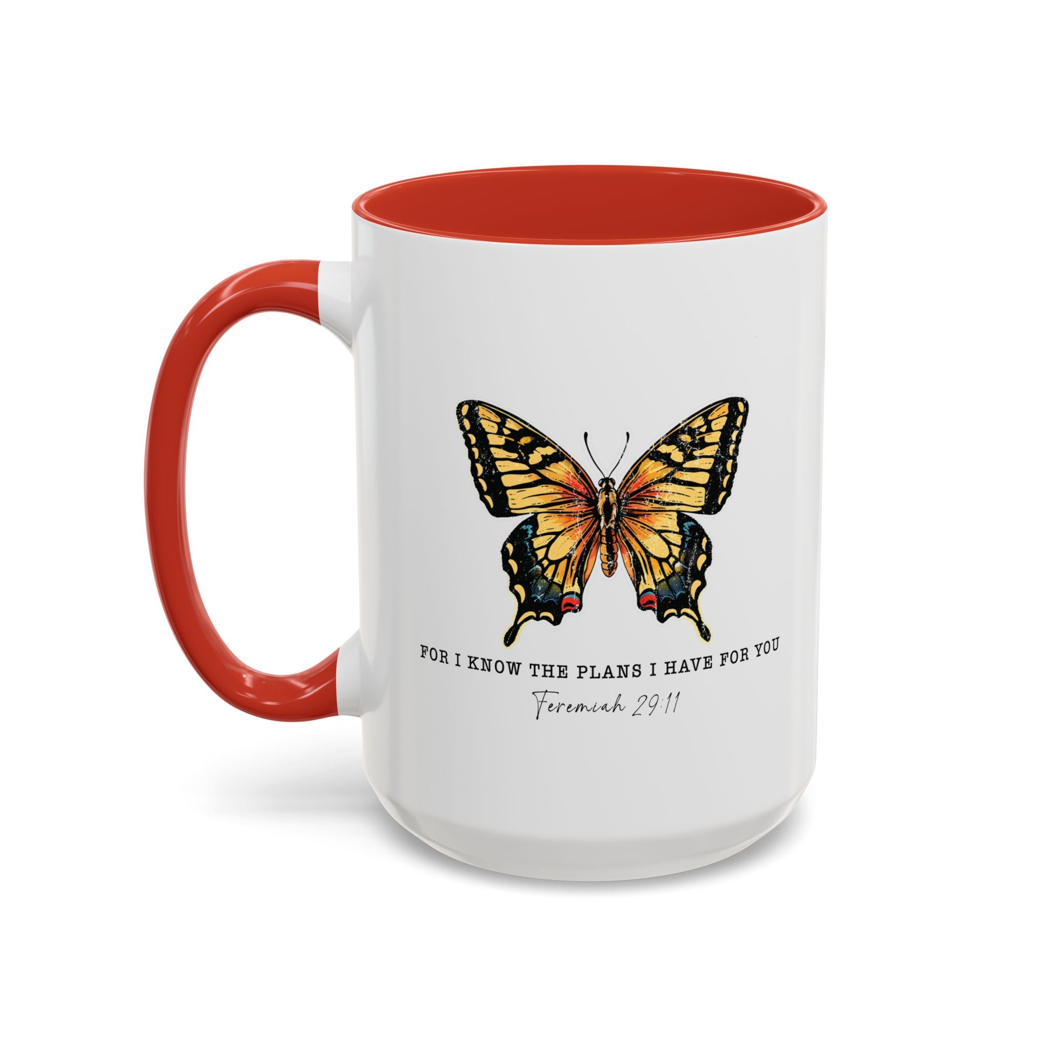 Religious Coffee Mug, Jesus Mug, For I Know The Plans I Have For You, Christian Cup, Faith Mug, Bible Verse