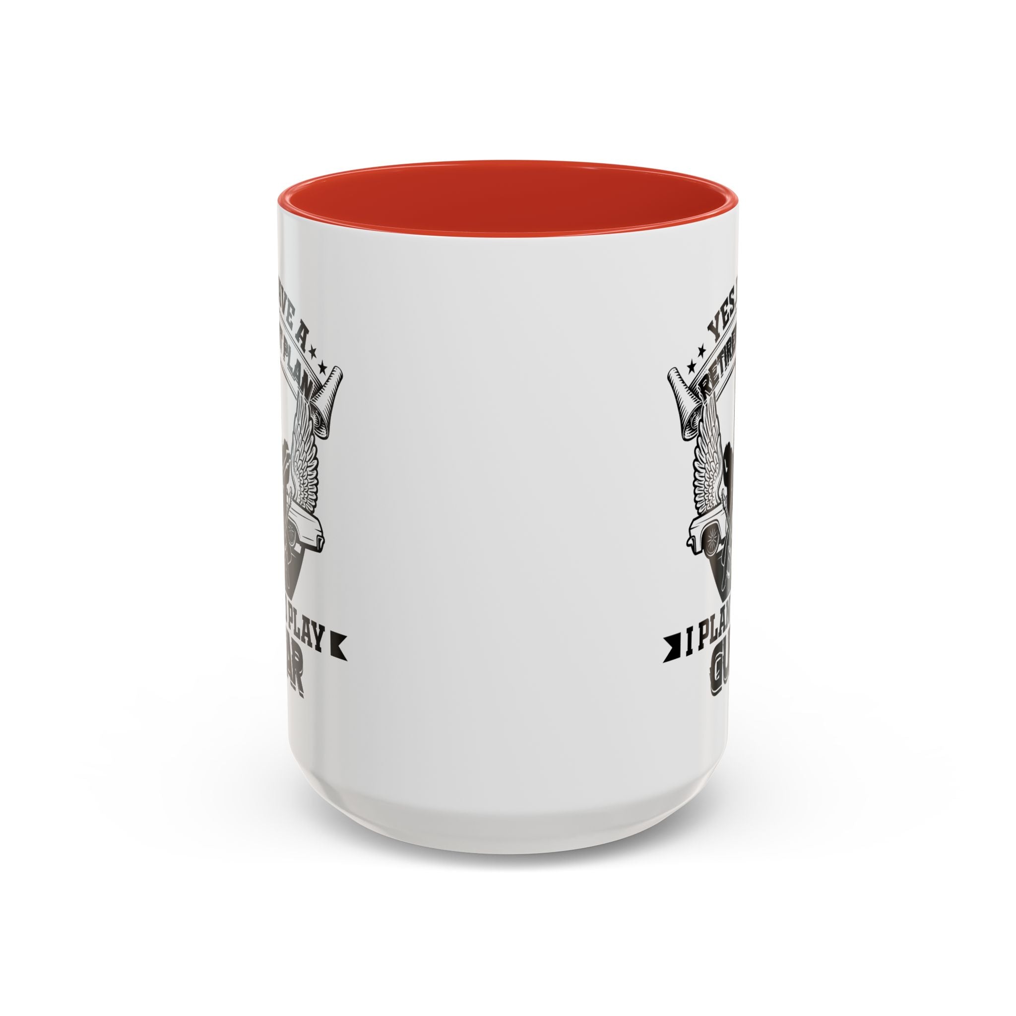 Yes I have a Retirement Plan I Plan to Play Guitar Coffee Mug, Funny Retirement Plan Mug for Guitar Lovers, Musician Gift, Guitar Player Mug