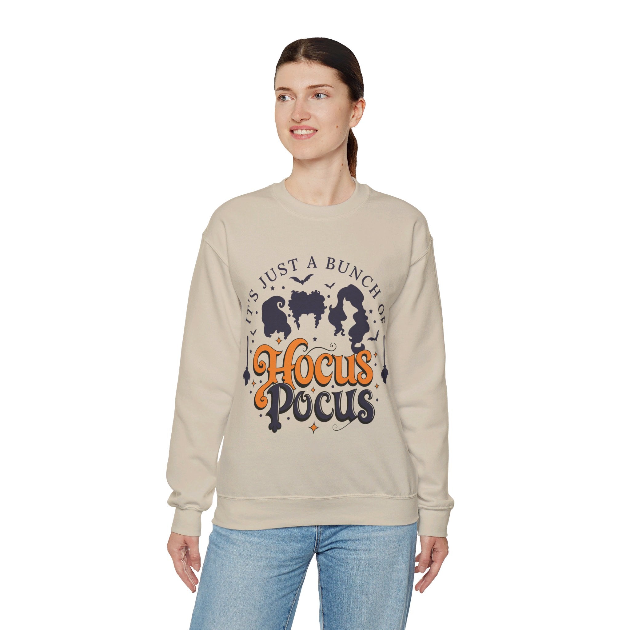 It's Just A Bunch Of Hocus Pocus, Disney Halloween Hocus Pocus Shirt, Mickey And Friends, Disney Sanderson Sisters Shirt, Happy Halloween