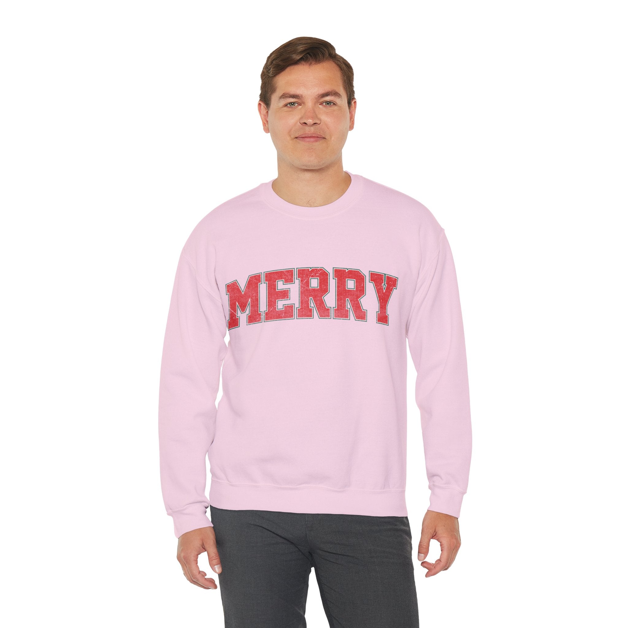 Merry Christmas Sweatshirt, Christmas Shirts, Cute Winter Sweater, Christmas Shirt for Women, Christmas Crewneck Sweatshirt, Holiday Sweater