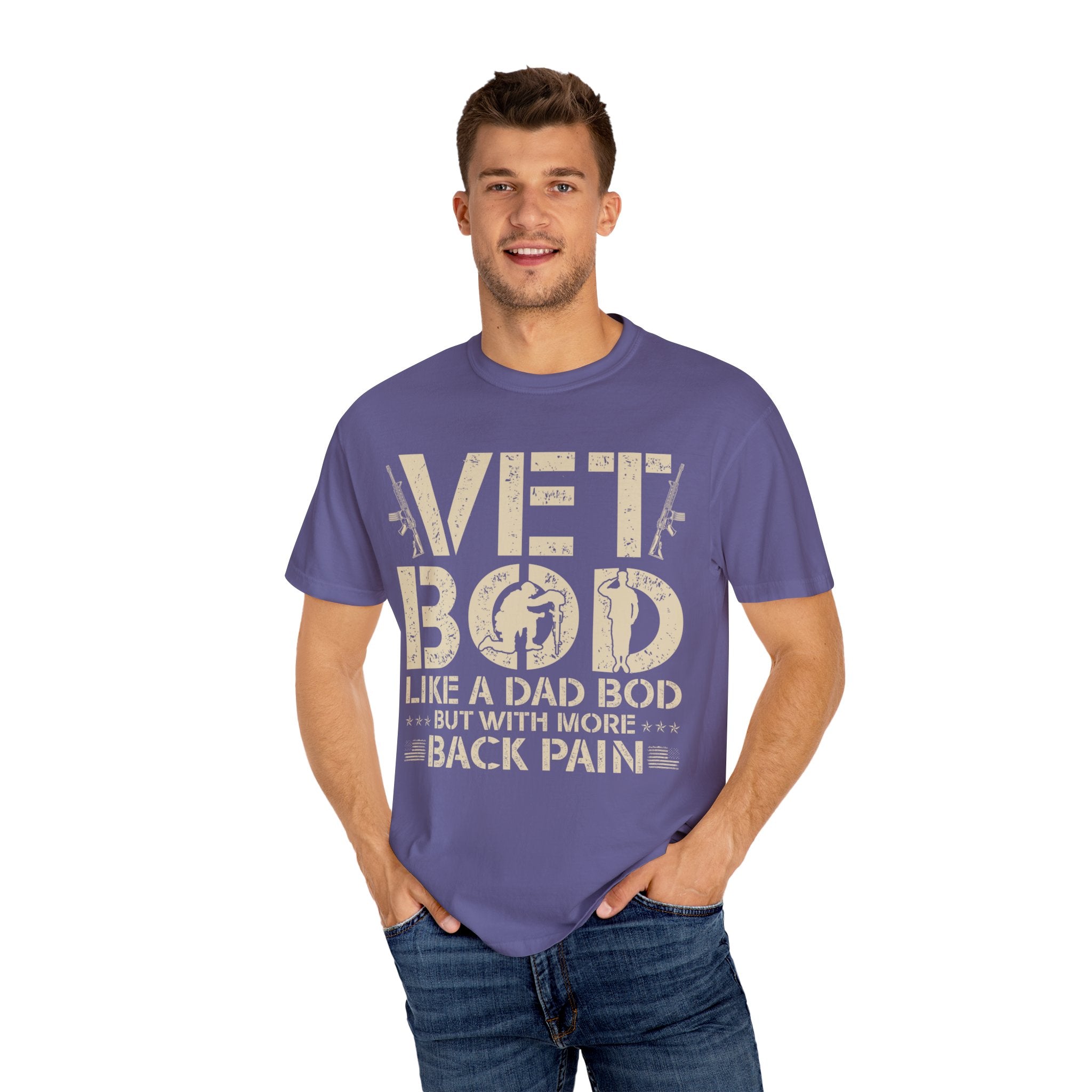 Vet Bod like a dad bod tee, Veteran t-shirt, Back pain shirt, Father day tee, Vet shirt, Army veteran gift, Air force sweatshirt, Father day