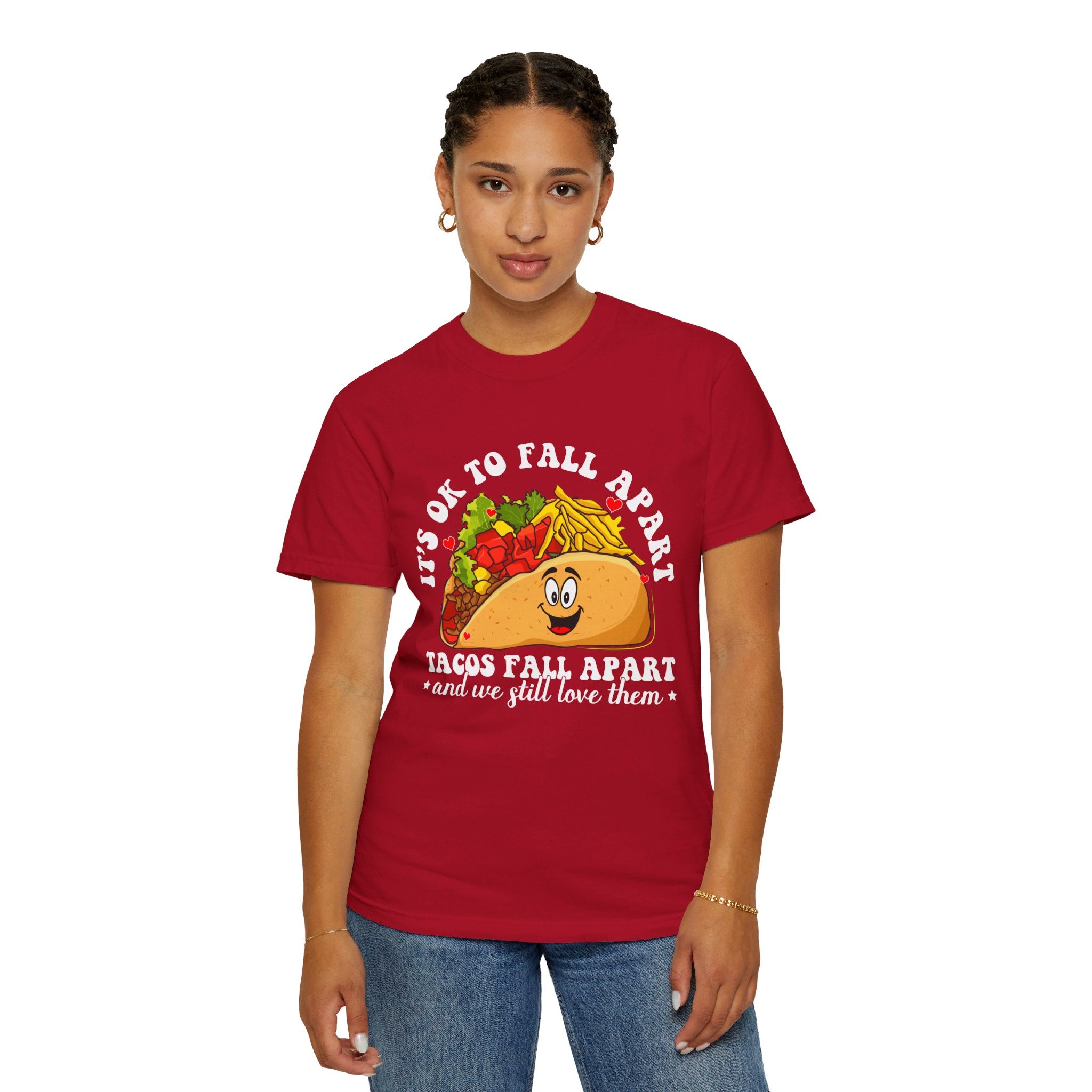 It's Ok To Fall Apart T-Shirt, Mental Health Awareness, Mental Health Shirt, Mental Health Tee, Tacos Fall Apart